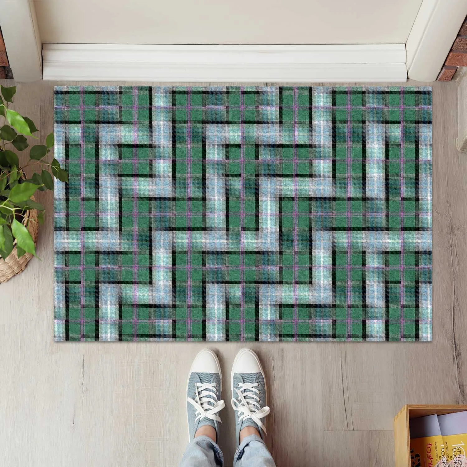 Alexander of Menstry Hunting Tartan Door Mat