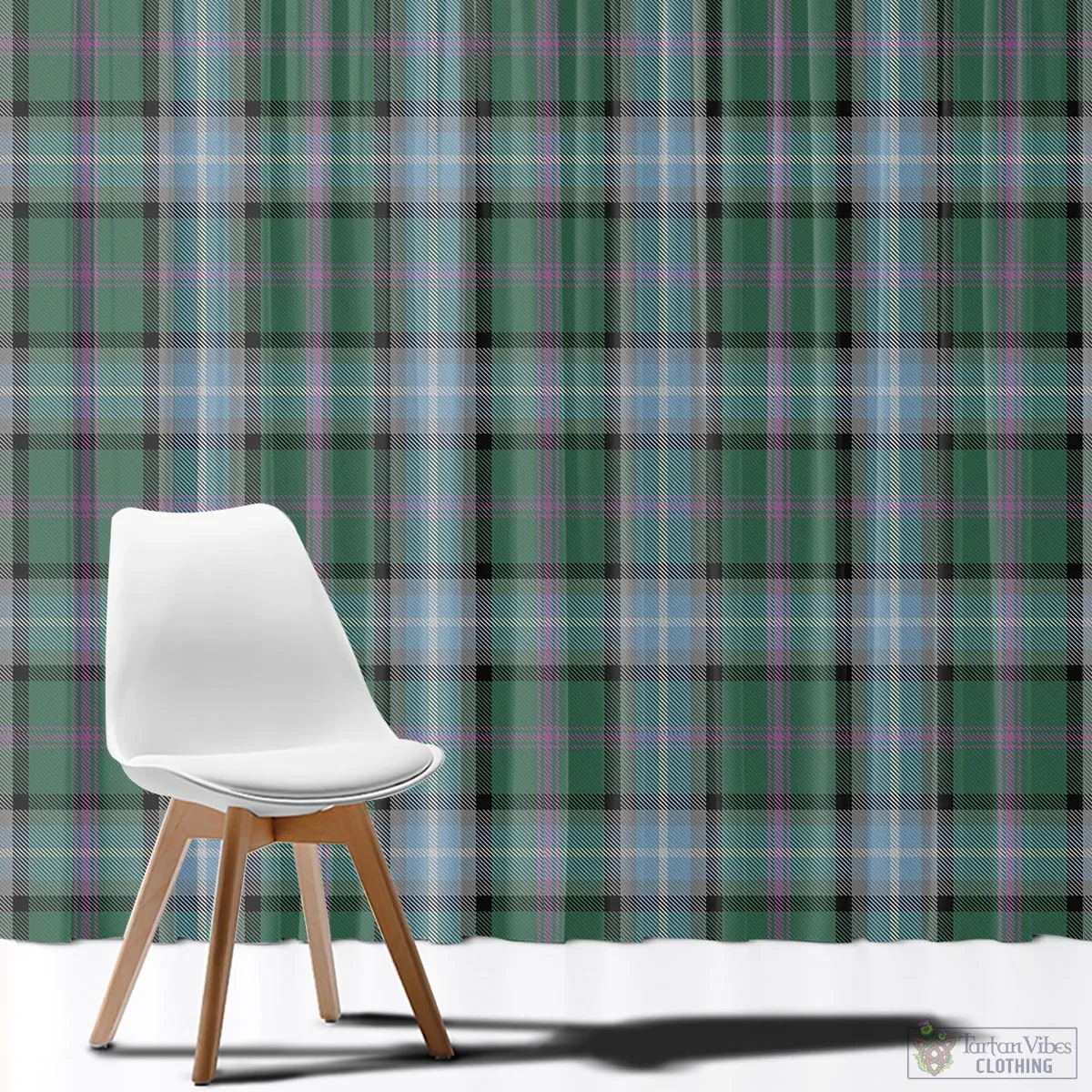 Alexander of Menstry Hunting Tartan Window Curtain
