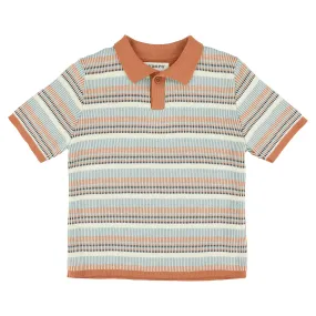 Aymara Copper Eric Polo Sweater