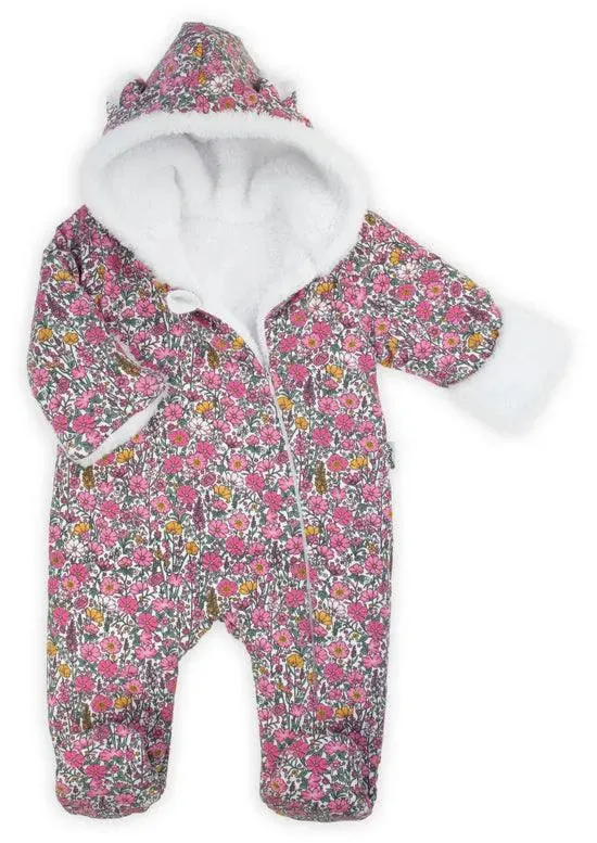 Bamar Nicol Insulated tracksuit with luna girls with flowers LEA