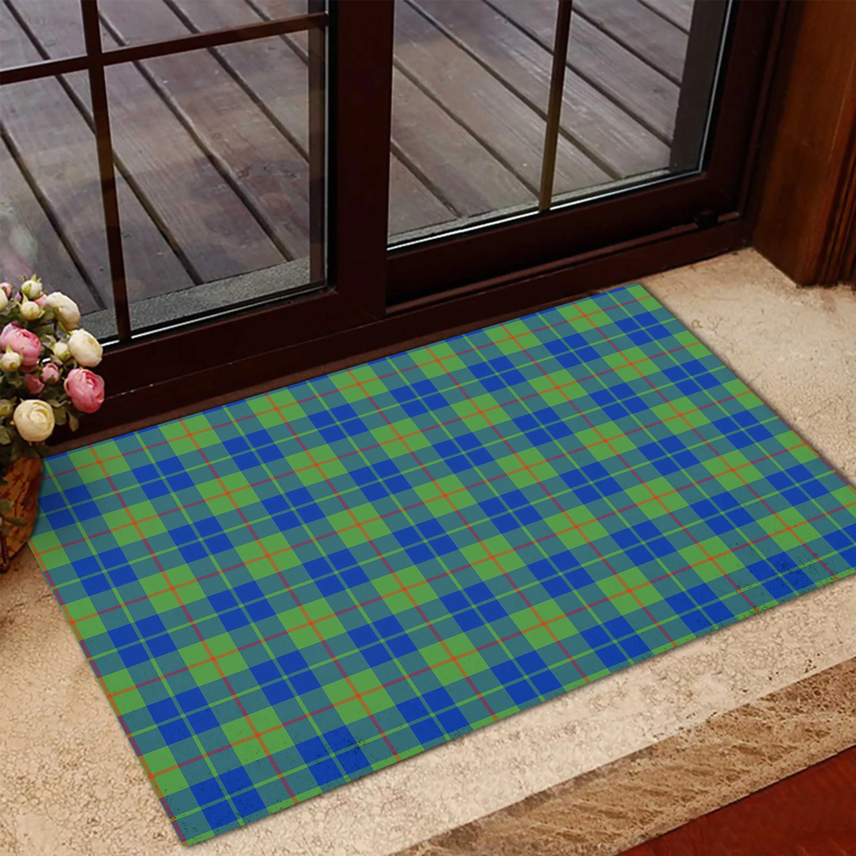 Barclay Hunting Ancient Tartan Door Mat