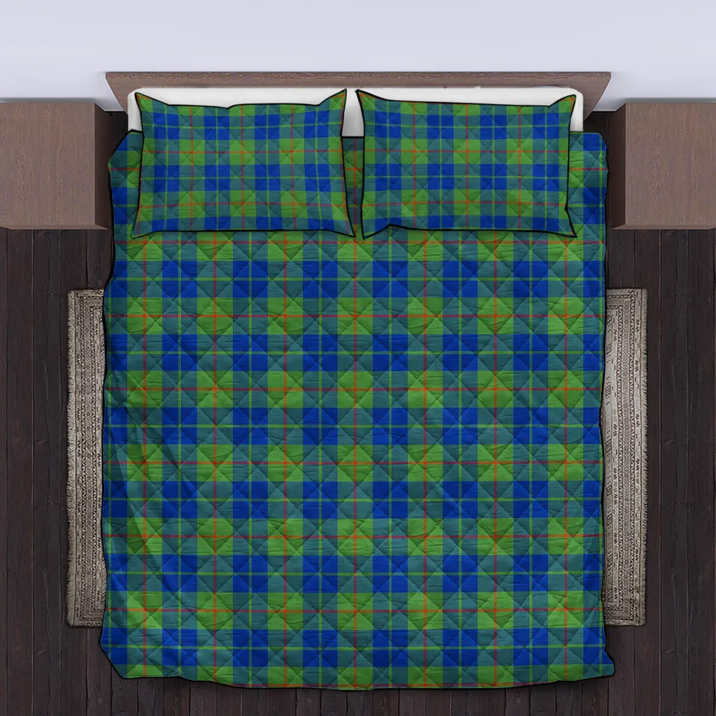 Barclay Hunting Ancient Tartan Quilt Bed Set