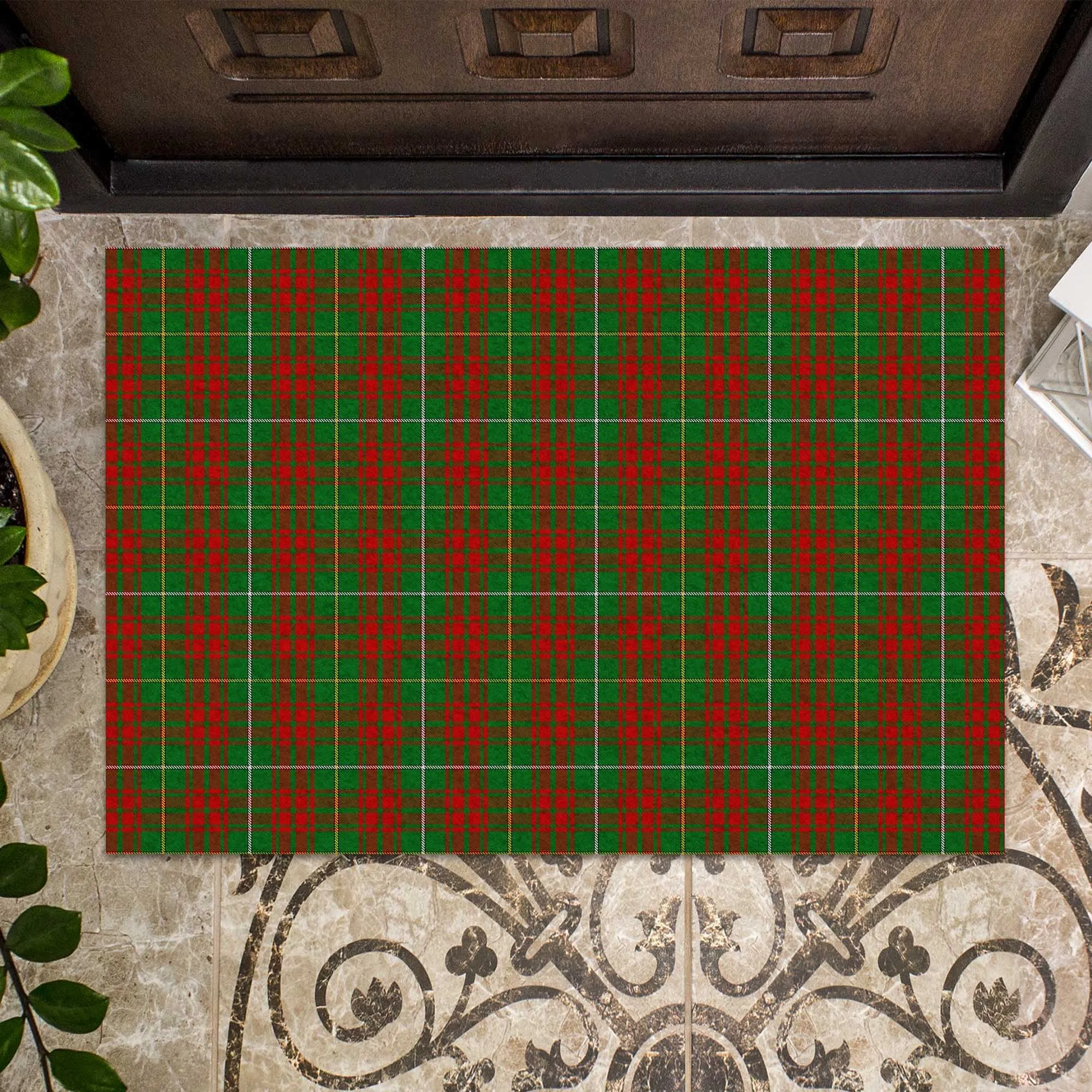 Bruce Hunting Tartan Door Mat