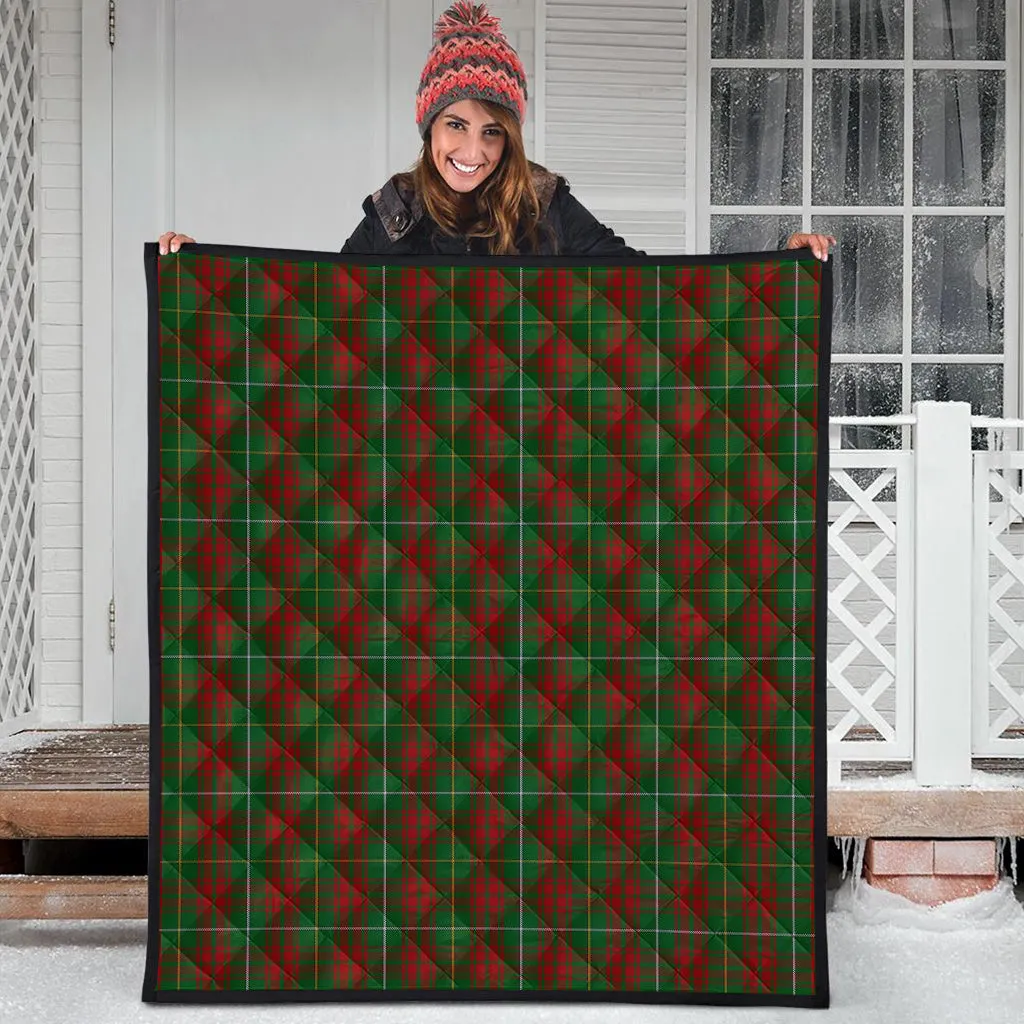 Bruce Hunting Tartan Quilt