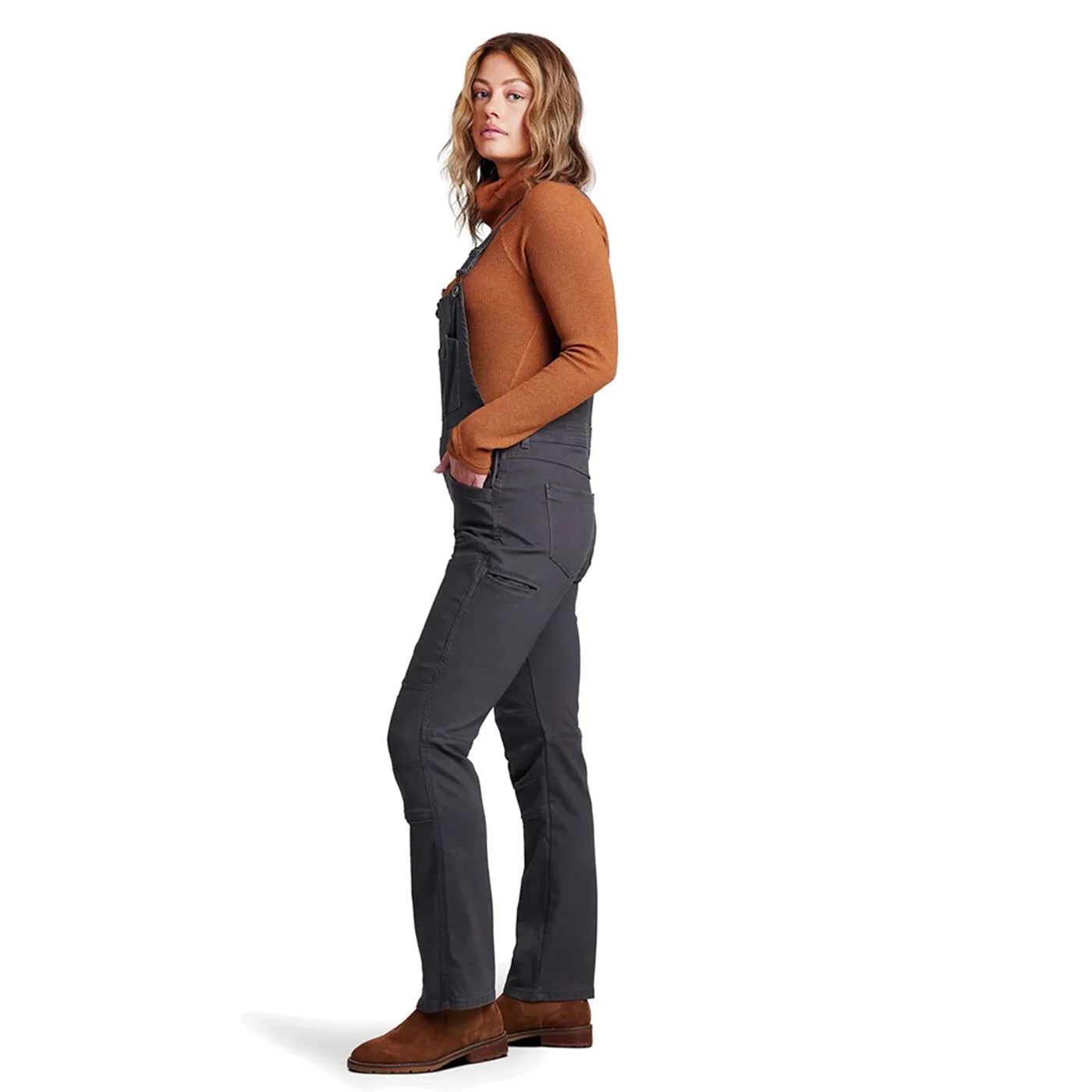 Charcoal Twill Jumpsuit