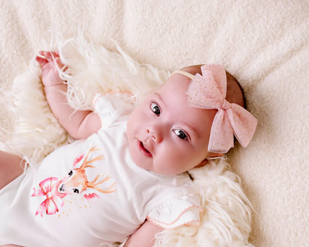Confetti Kidz Golden Reindeer Bodysuit