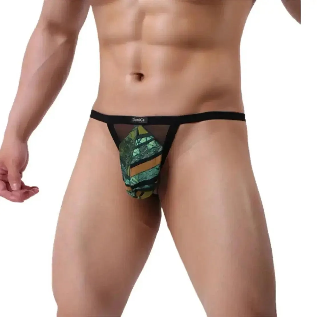 DomiGe Breathable T-Back Thong for Men - Comfortable Undies for Men