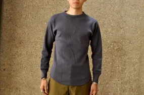 Freewheelers "Crew Neck Type" L/S Underwear (Fade Navy)