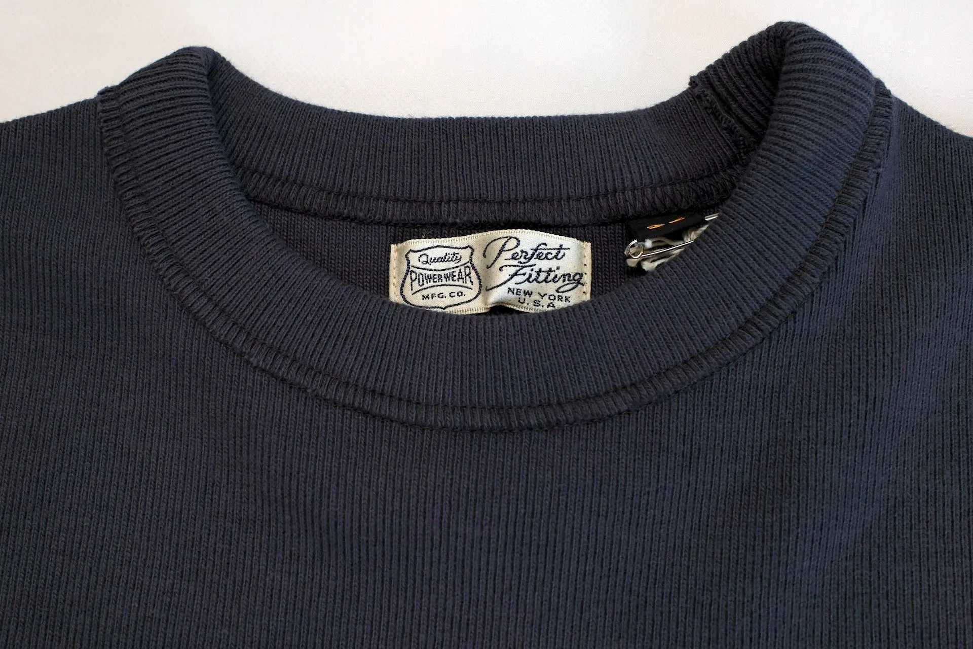 Freewheelers "Crew Neck Type" L/S Underwear (Fade Navy)