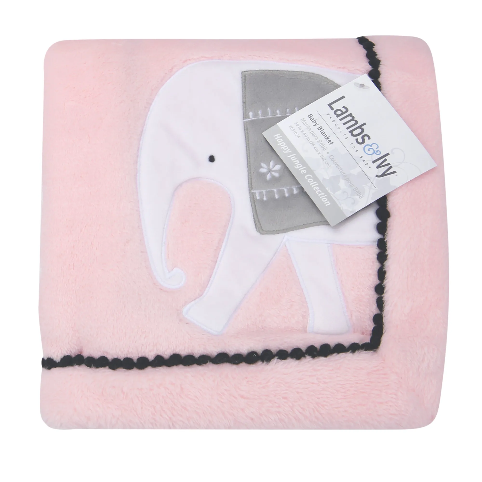 Happy Jungle Baby Blanket