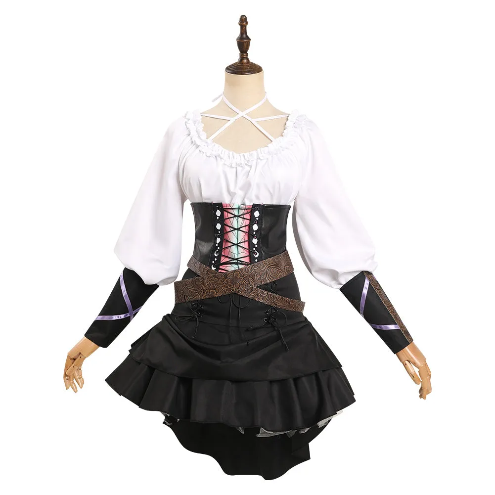 Kochou Shinobu Cosplay Costume Wizard Dress Cloak Outfits Halloween Carnival Suit