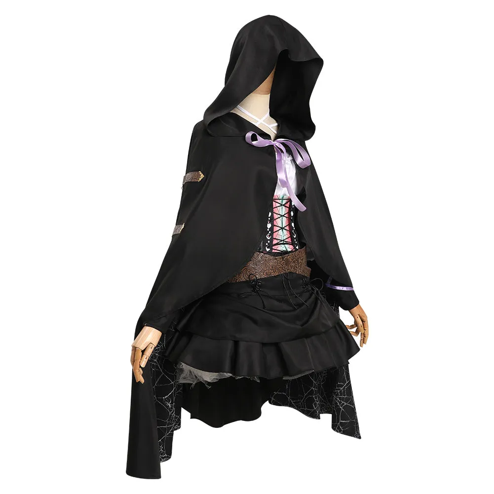 Kochou Shinobu Cosplay Costume Wizard Dress Cloak Outfits Halloween Carnival Suit