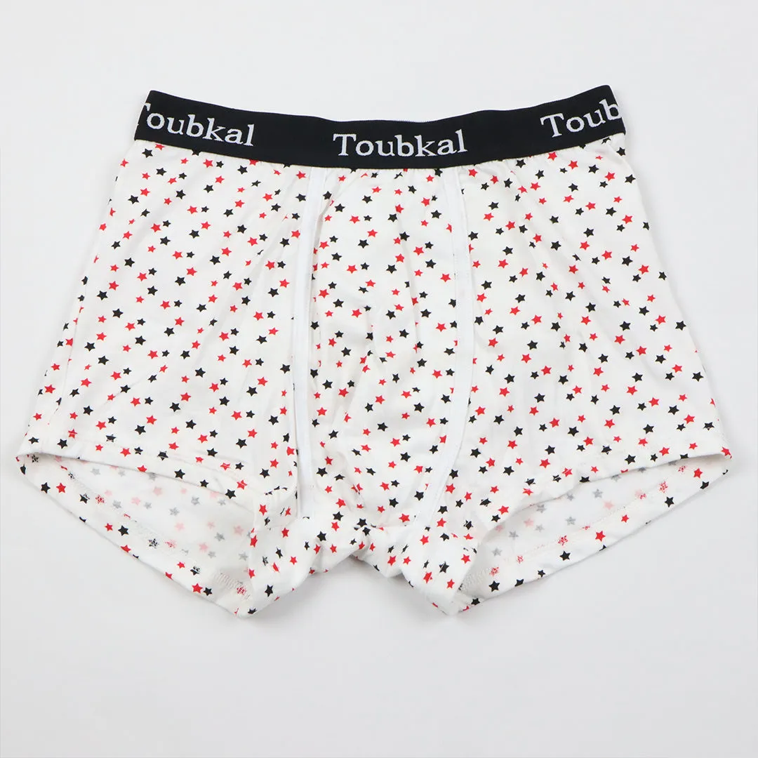 Lot de Boxers TOUBKAL Etoile en Coton Doux