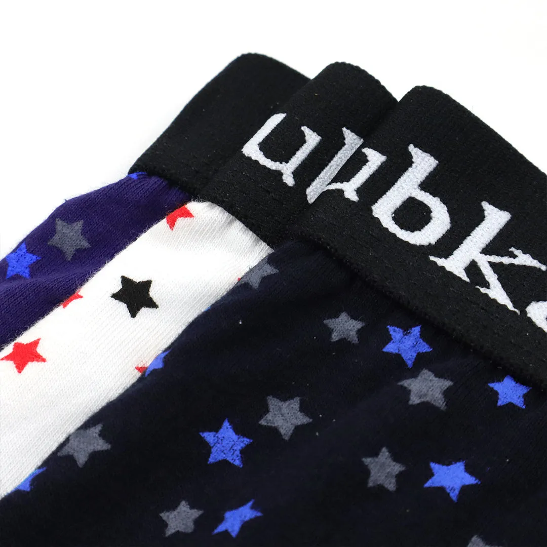 Lot de Boxers TOUBKAL Etoile en Coton Doux