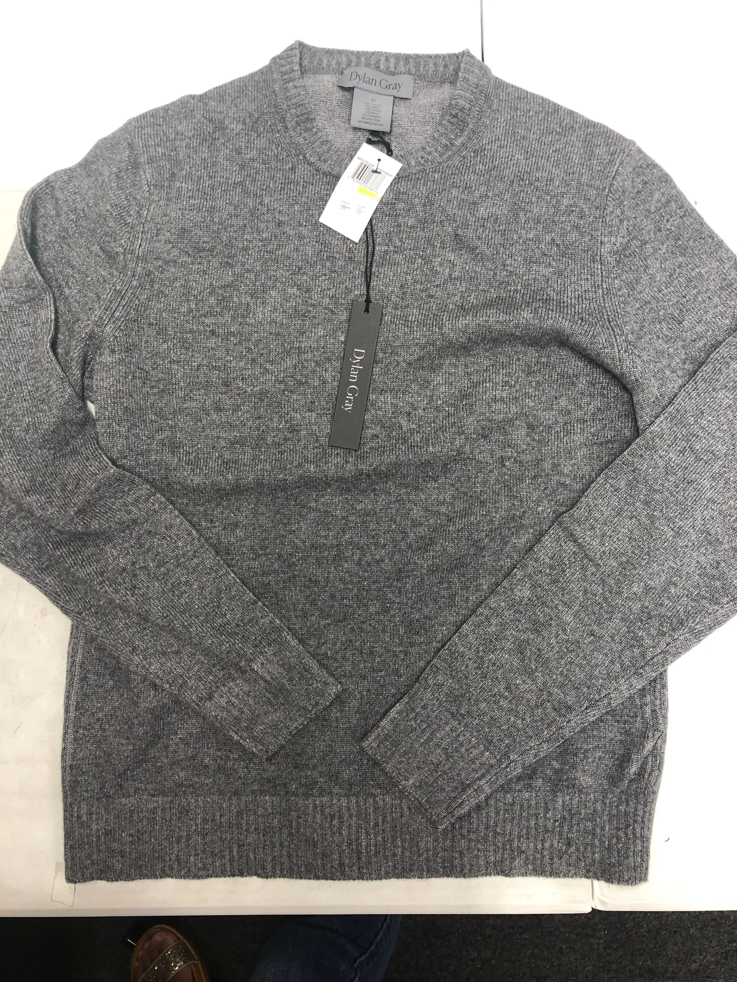 Men's Clothing Top Wholesale Lot, Barbour , Dylan Gray, INC, and more, 9 Units, Shelf Pulls, MSRP $855.49
