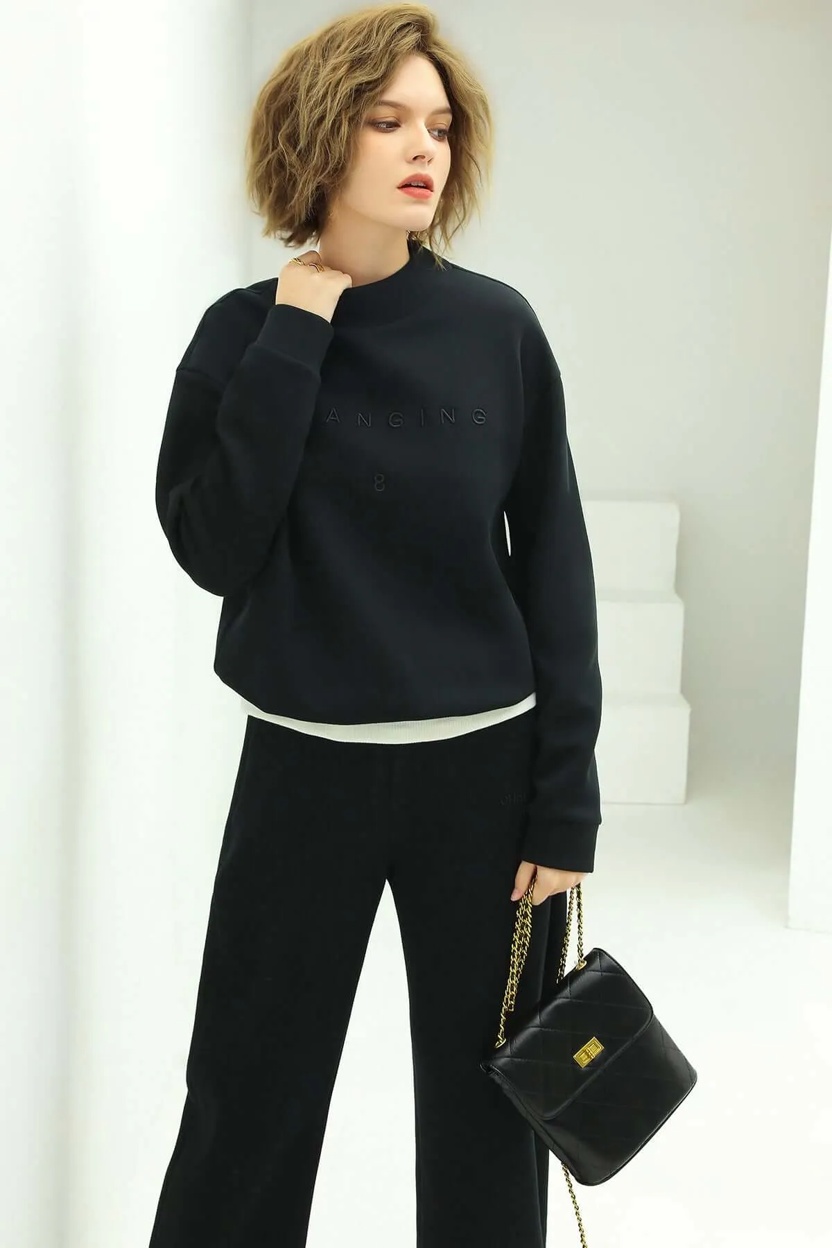 Minimalistic Long-Sleeved Sweater