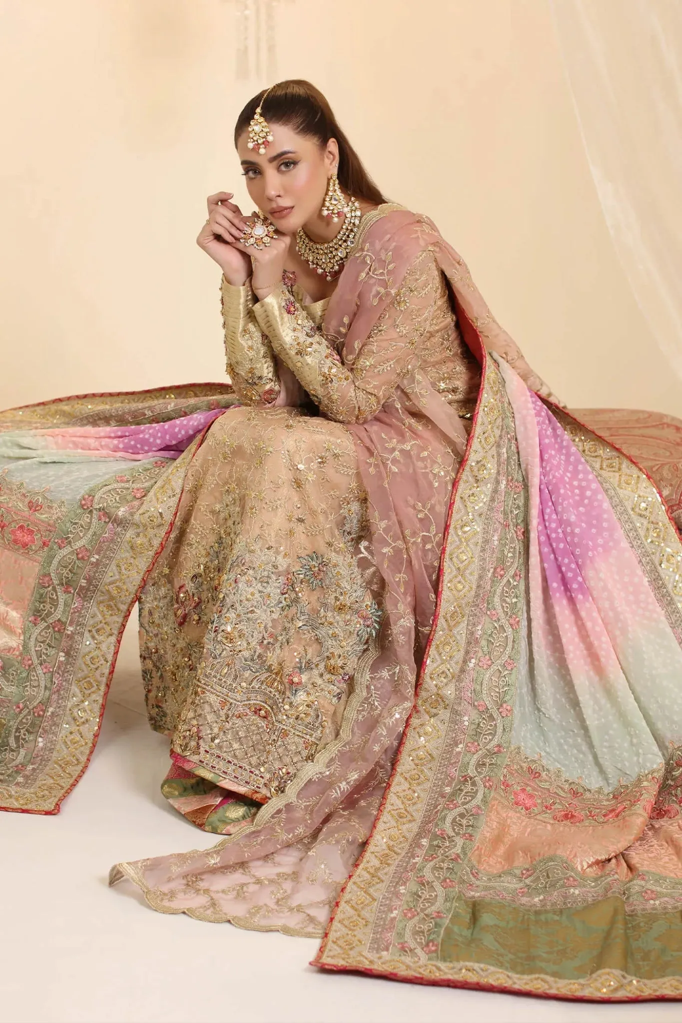 Musferah Saad | Ethereal Dream Formals | Coral Haze