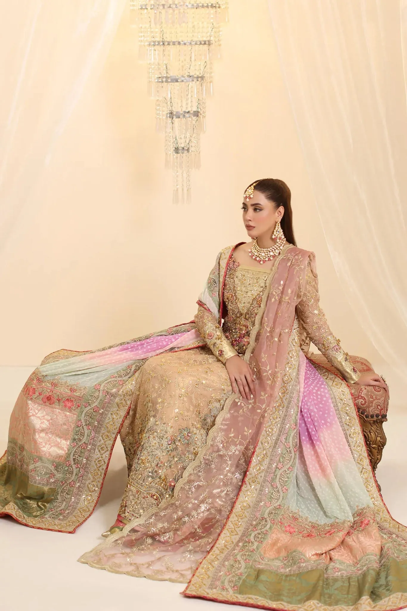 Musferah Saad | Ethereal Dream Formals | Coral Haze