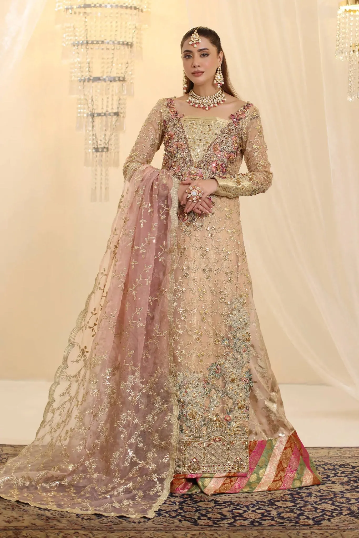 Musferah Saad | Ethereal Dream Formals | Coral Haze