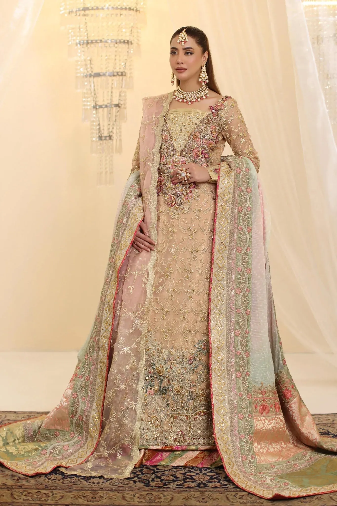 Musferah Saad | Ethereal Dream Formals | Coral Haze