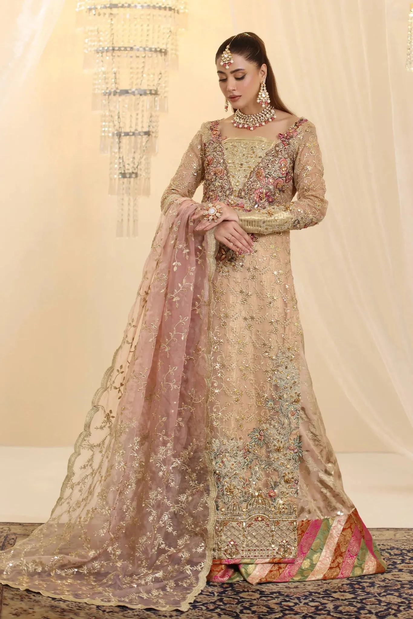 Musferah Saad | Ethereal Dream Formals | Coral Haze