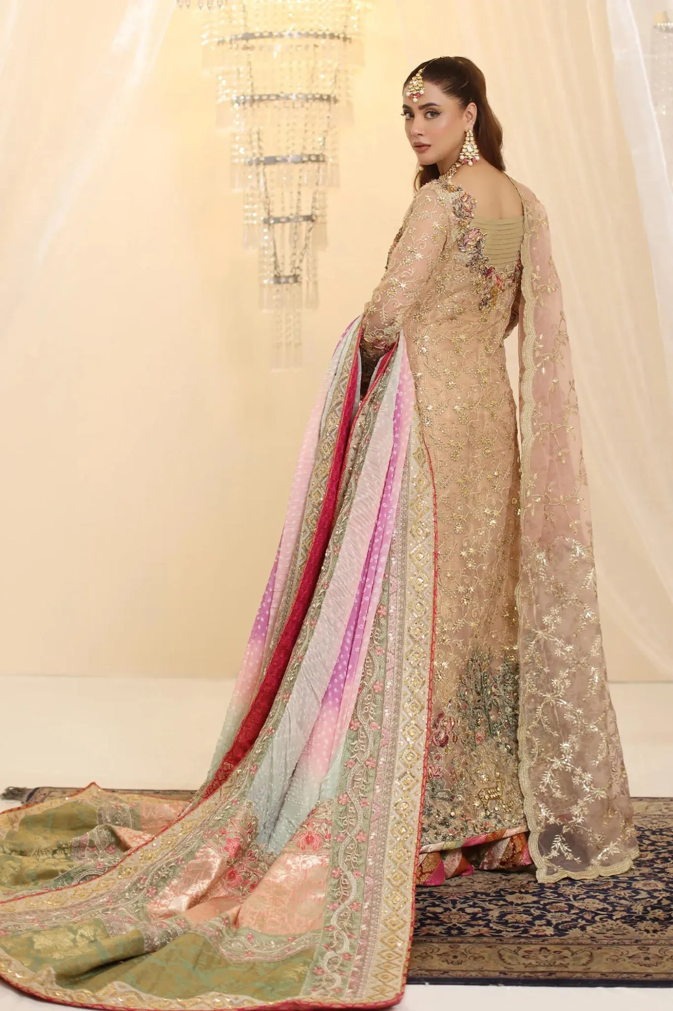 Musferah Saad | Ethereal Dream Formals | Coral Haze