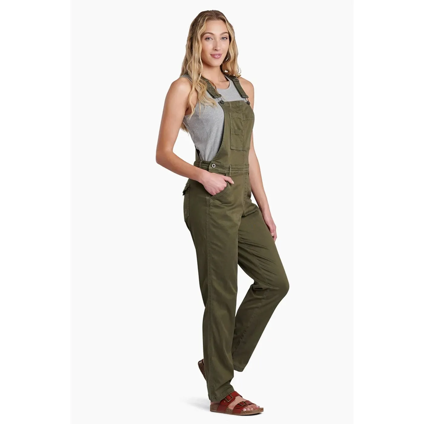 Olive Twill Jumpsuit