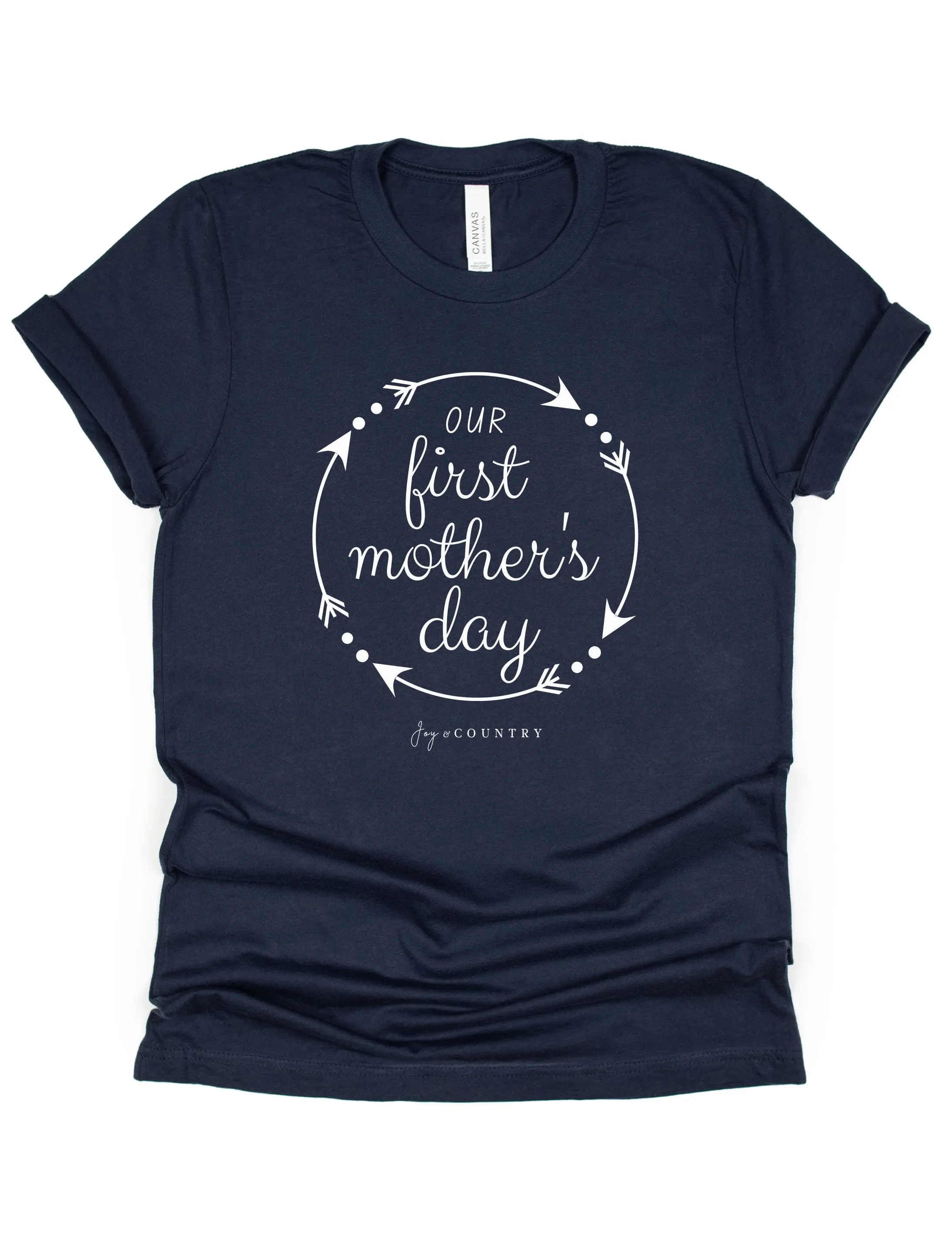 Our First Mother's Day - Unisex Crew-Neck Tee