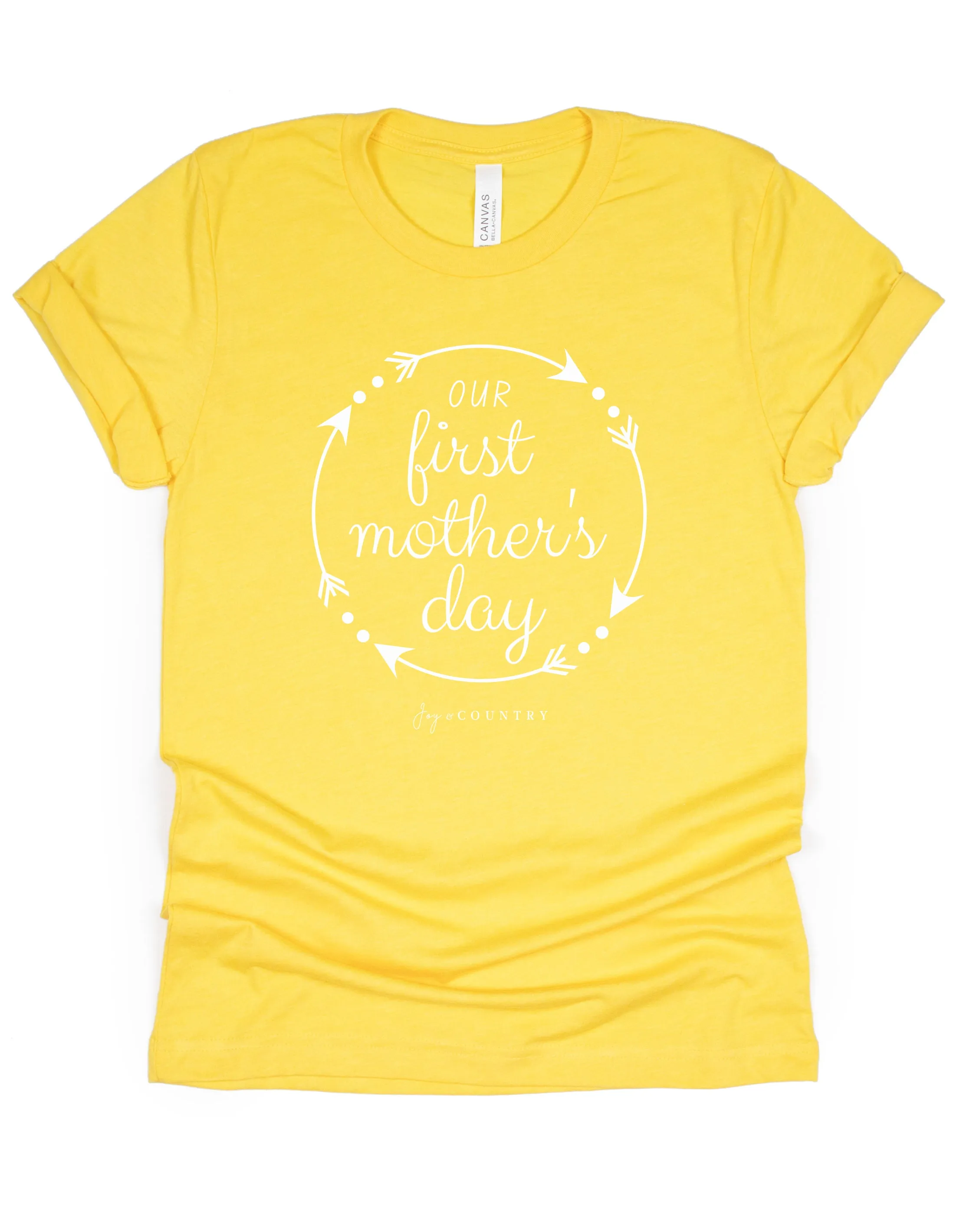 Our First Mother's Day - Unisex Crew-Neck Tee