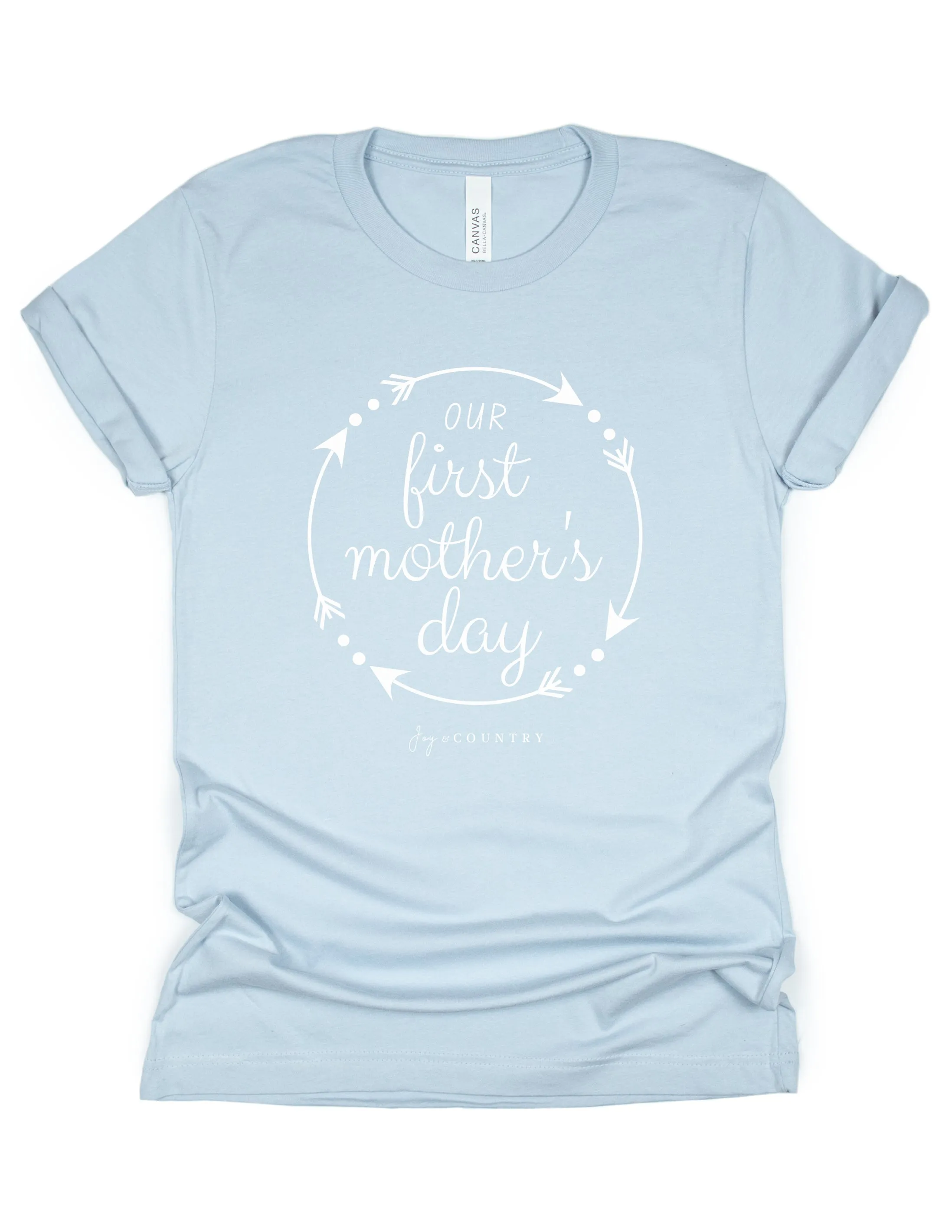Our First Mother's Day - Unisex Crew-Neck Tee