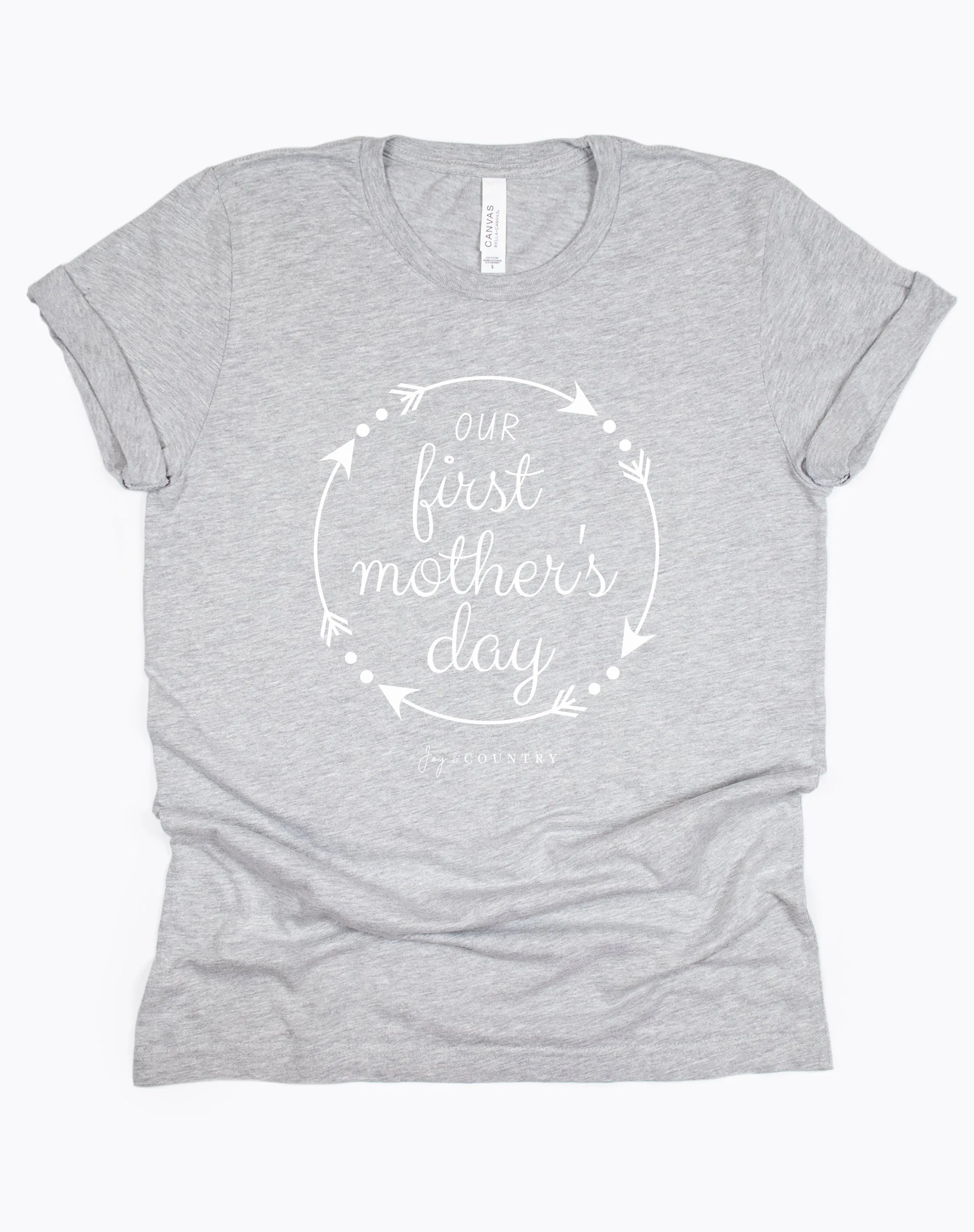 Our First Mother's Day - Unisex Crew-Neck Tee