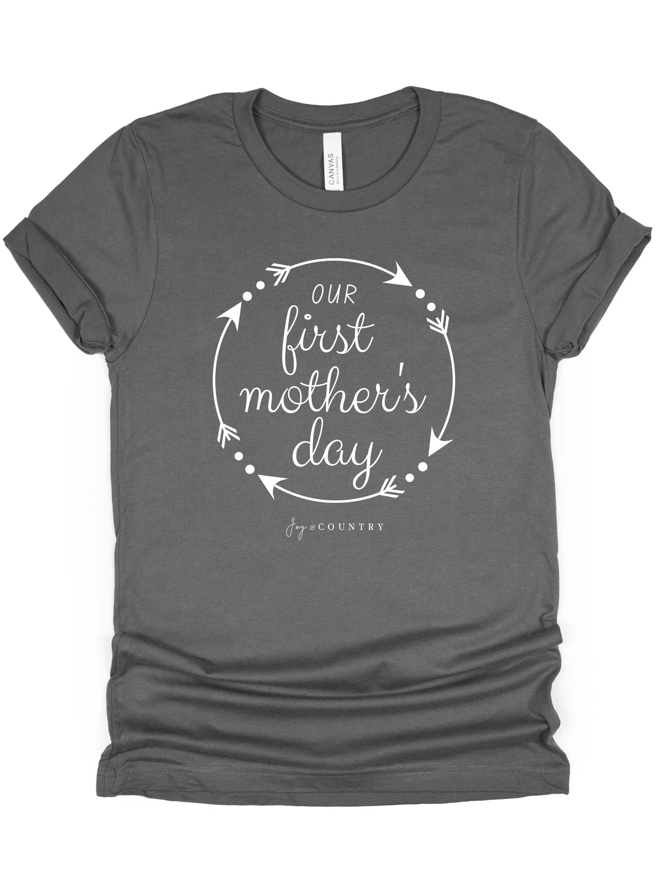 Our First Mother's Day - Unisex Crew-Neck Tee