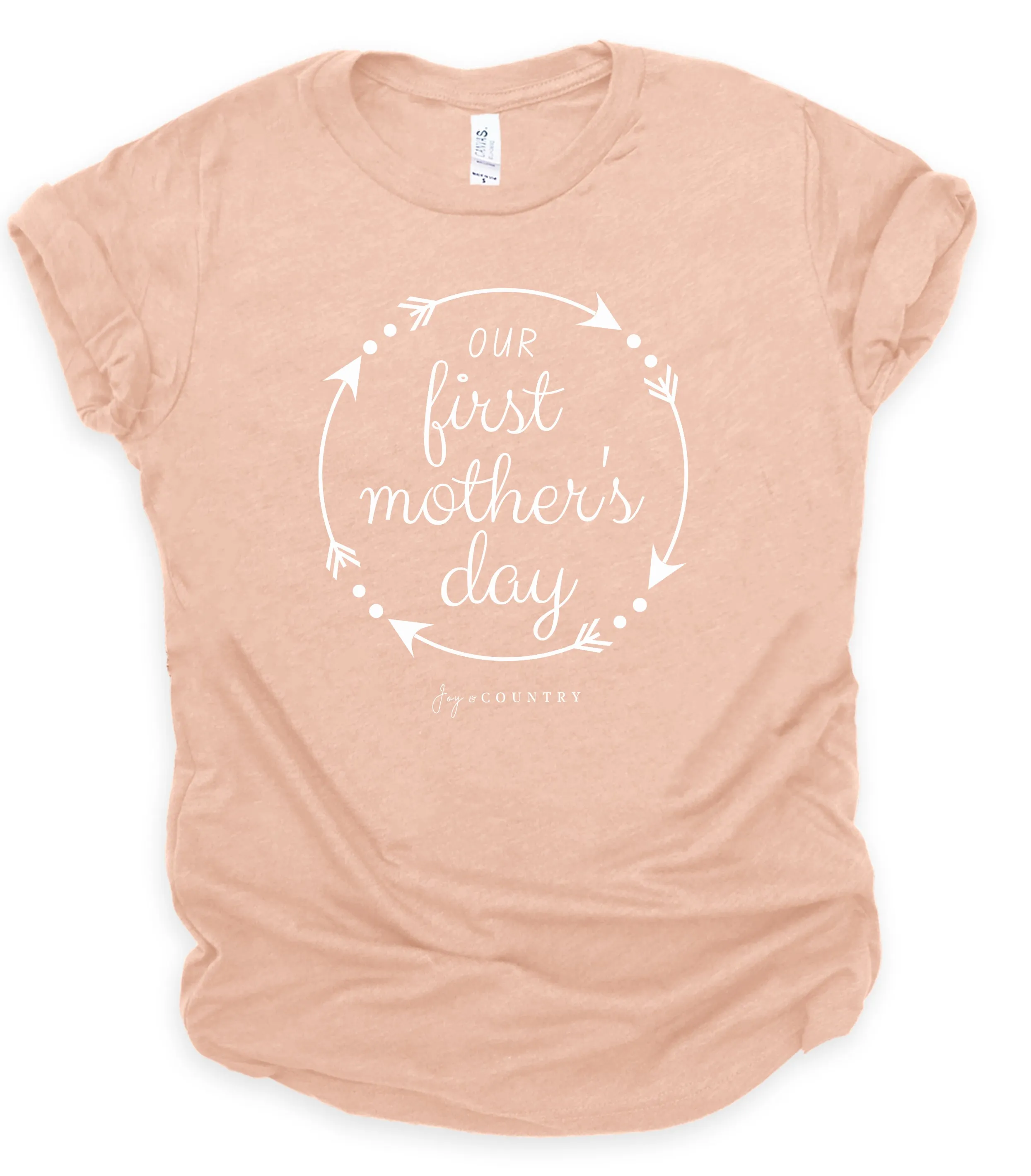 Our First Mother's Day - Unisex Crew-Neck Tee