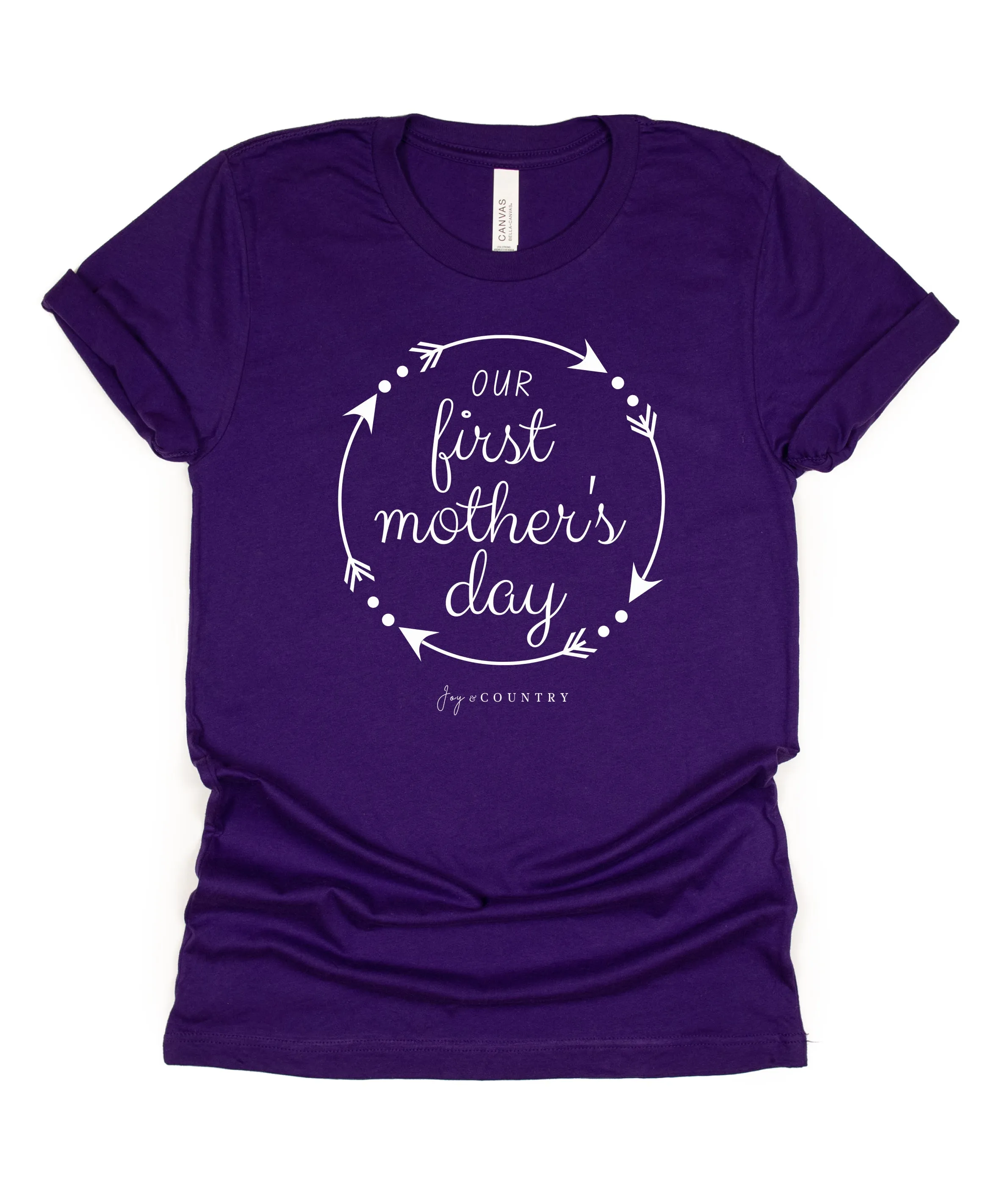 Our First Mother's Day - Unisex Crew-Neck Tee
