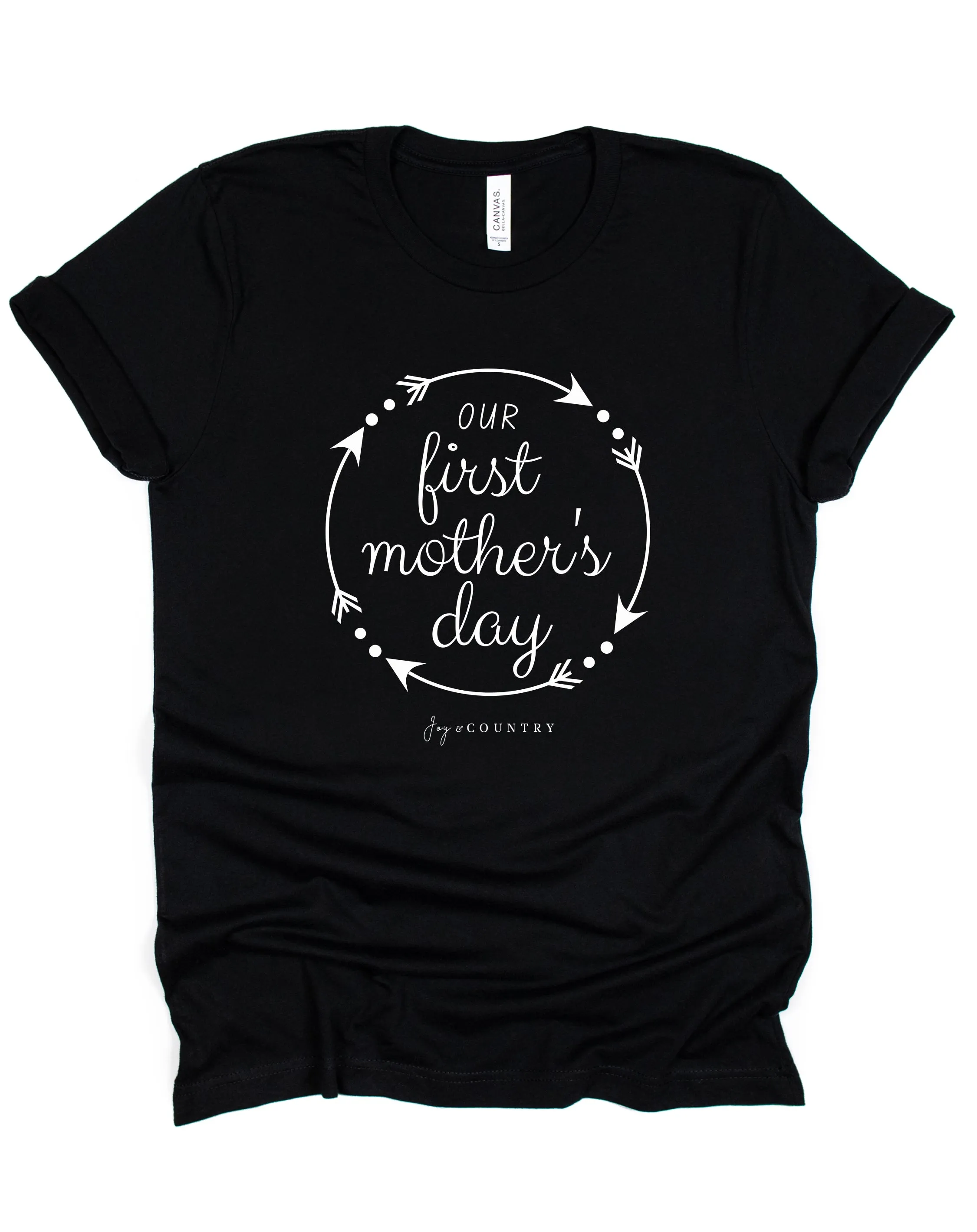 Our First Mother's Day - Unisex Crew-Neck Tee