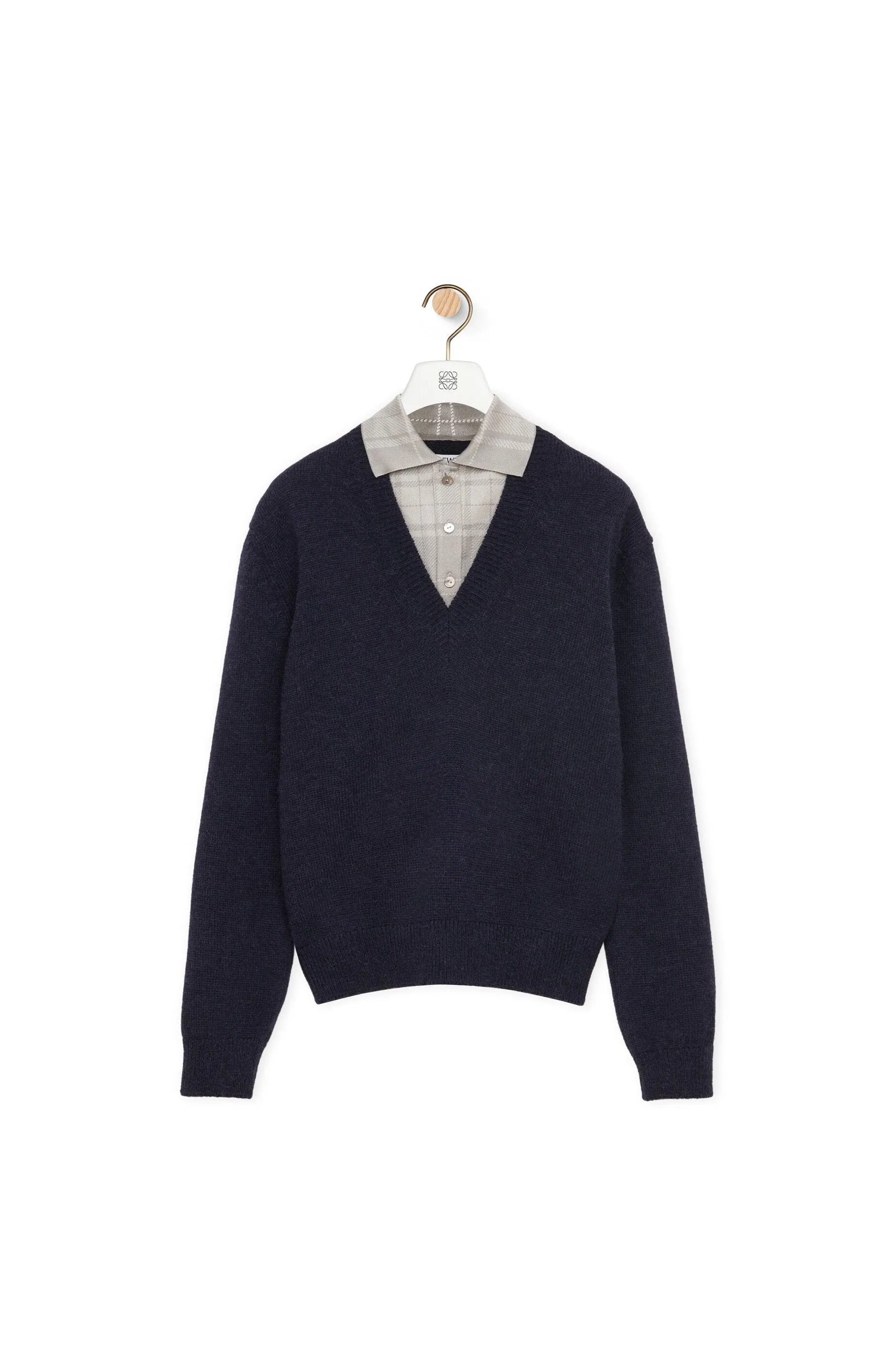 S540Y14K Trompe l'oeil sweater