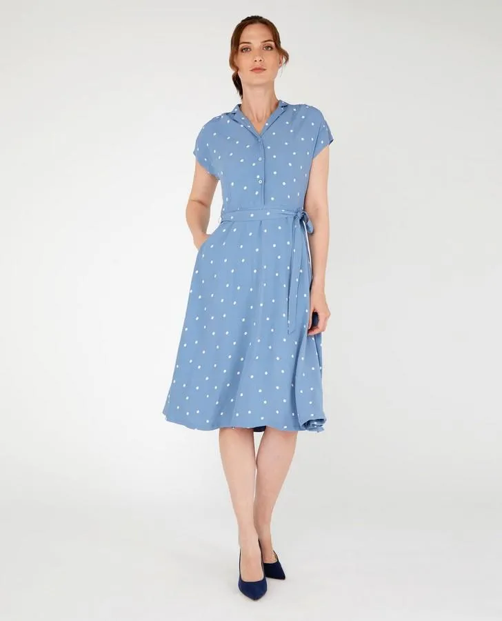 Scatter Spot Fit and Flare Dress