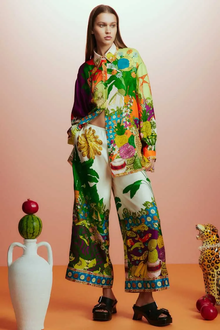 Tiger Silk Pant