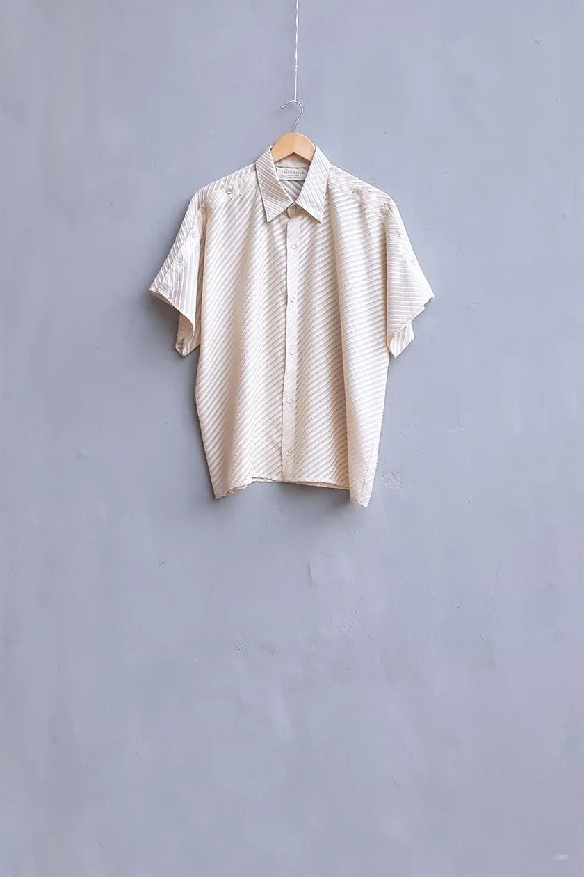 Urvashi Kaur   I   Nara SHIRT  CYPRUS SHIRT Cotton Shell TESSELLATE- 19