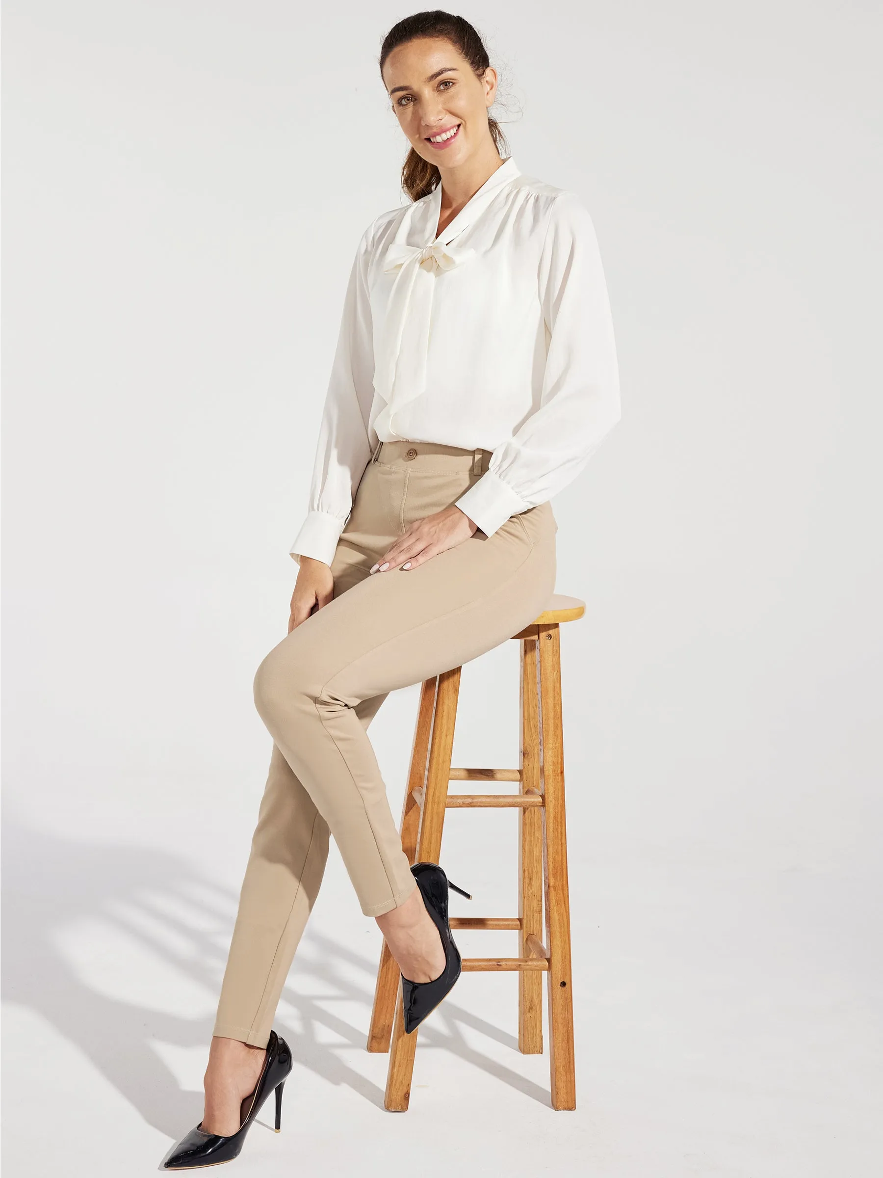 Women's Skinny Yoga Dress Pants