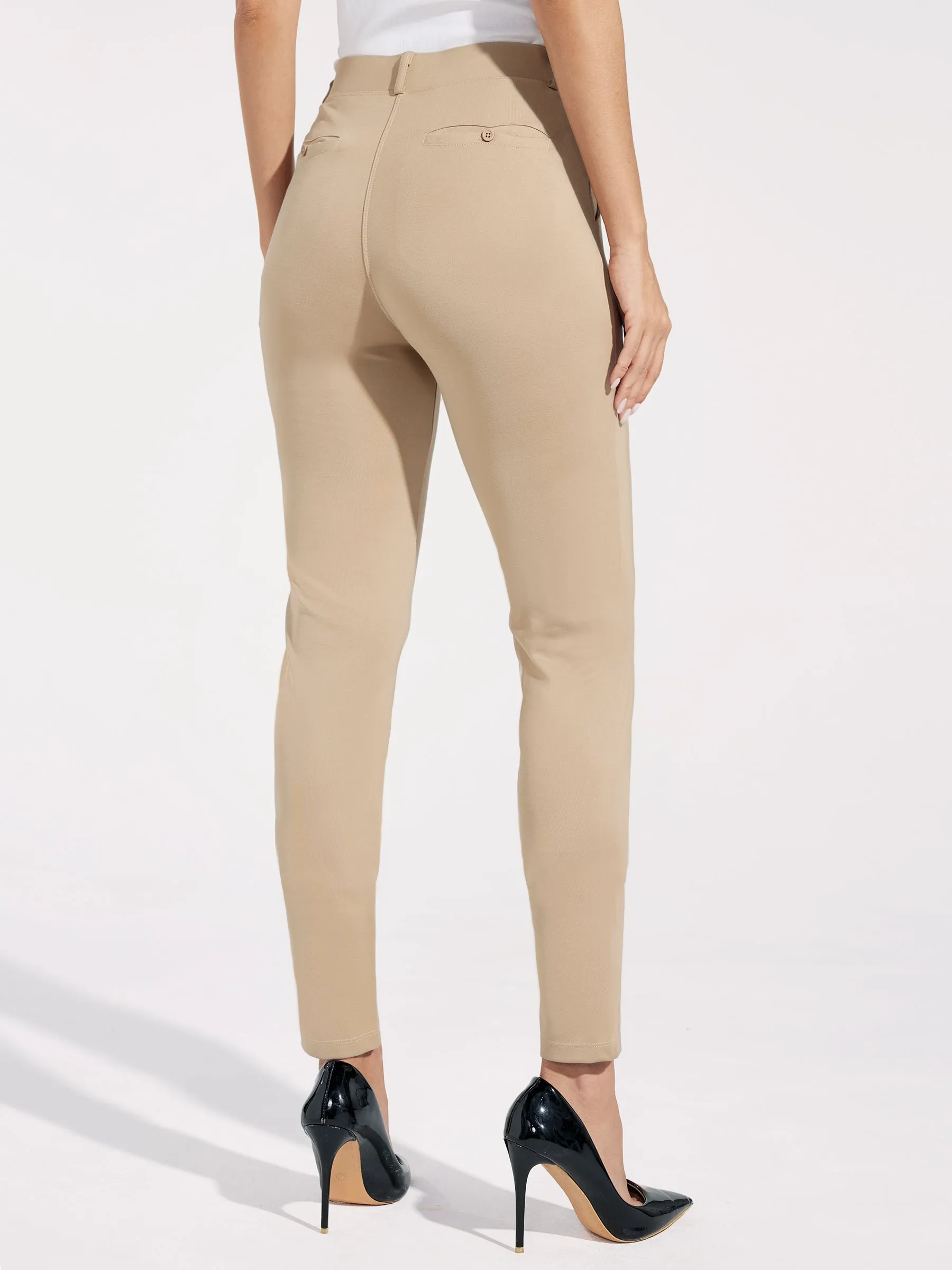 Women's Skinny Yoga Dress Pants