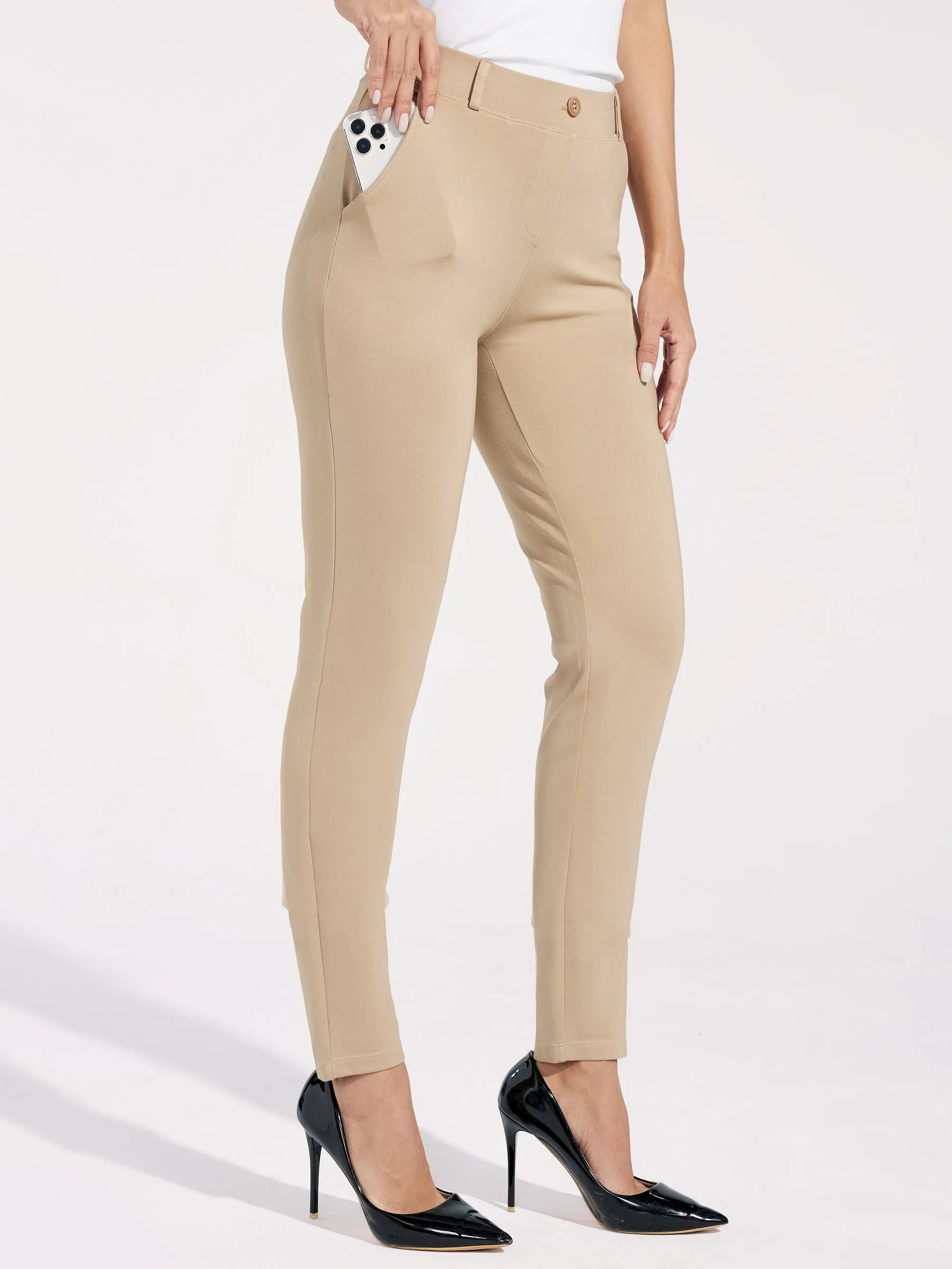 Women's Skinny Yoga Dress Pants