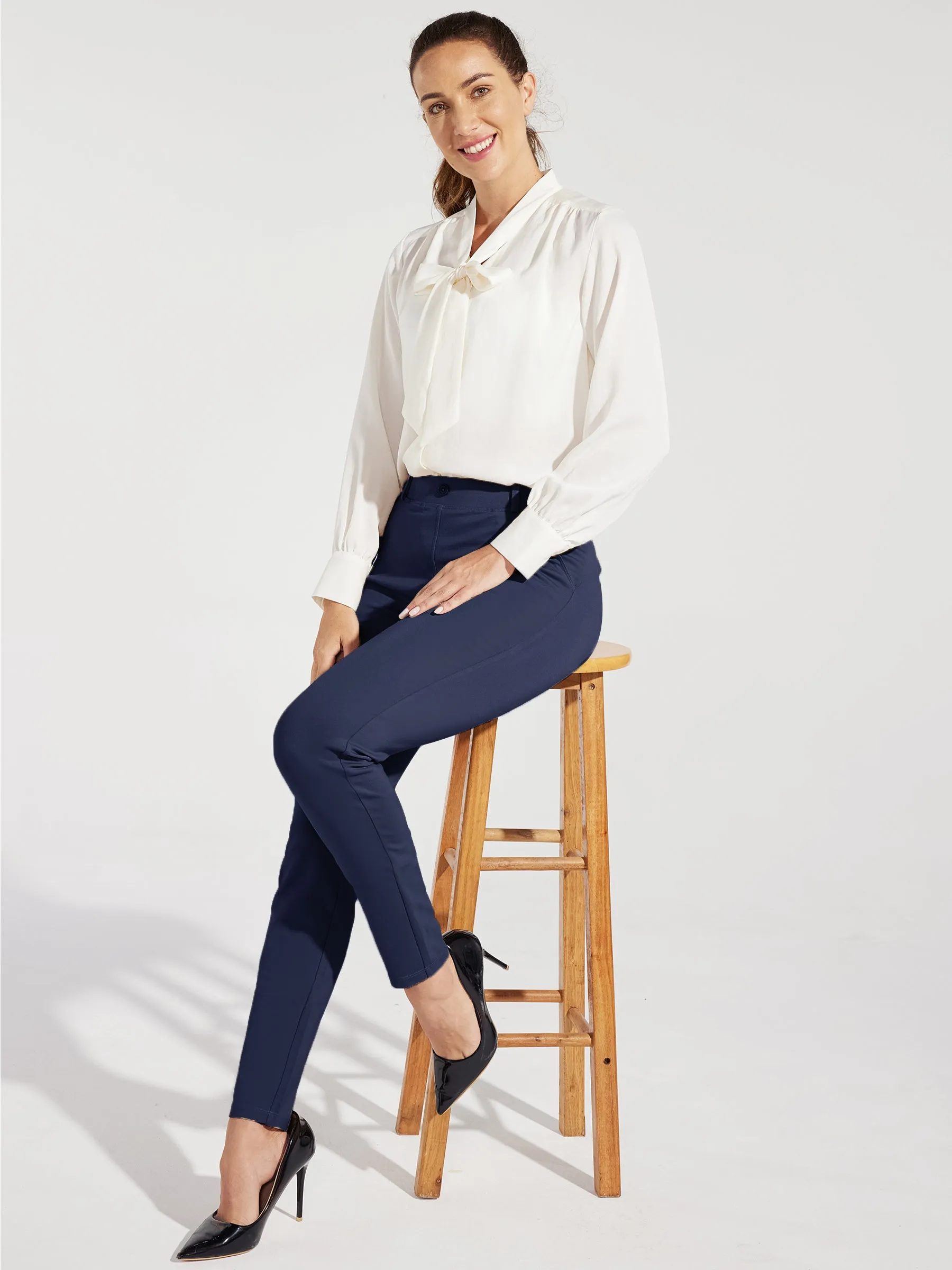 Women's Skinny Yoga Dress Pants