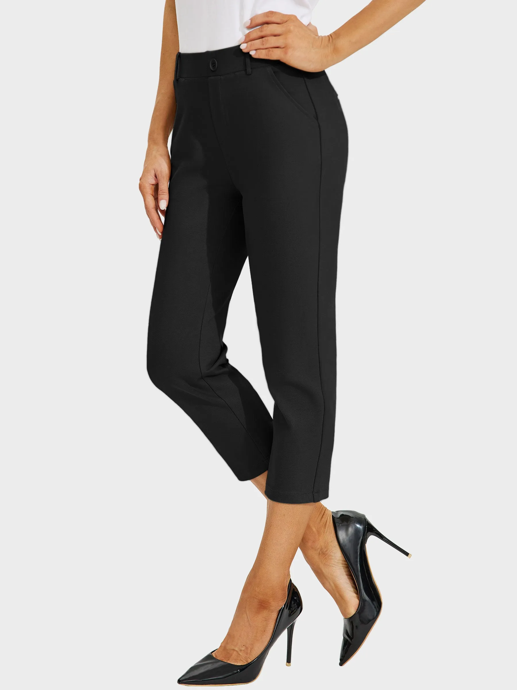 Women's Stretch Capri Pants