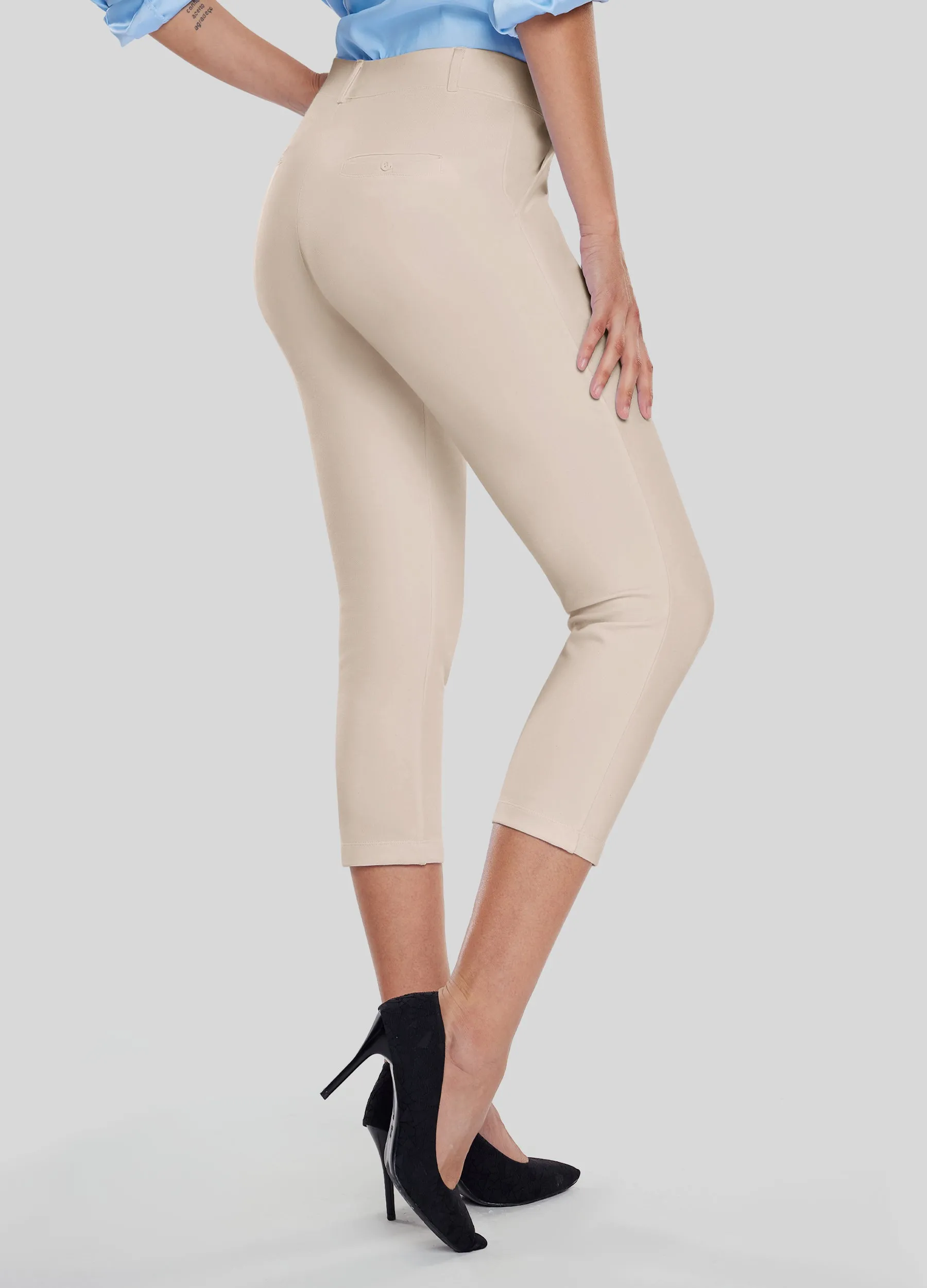 Women's Stretch Capri Pants