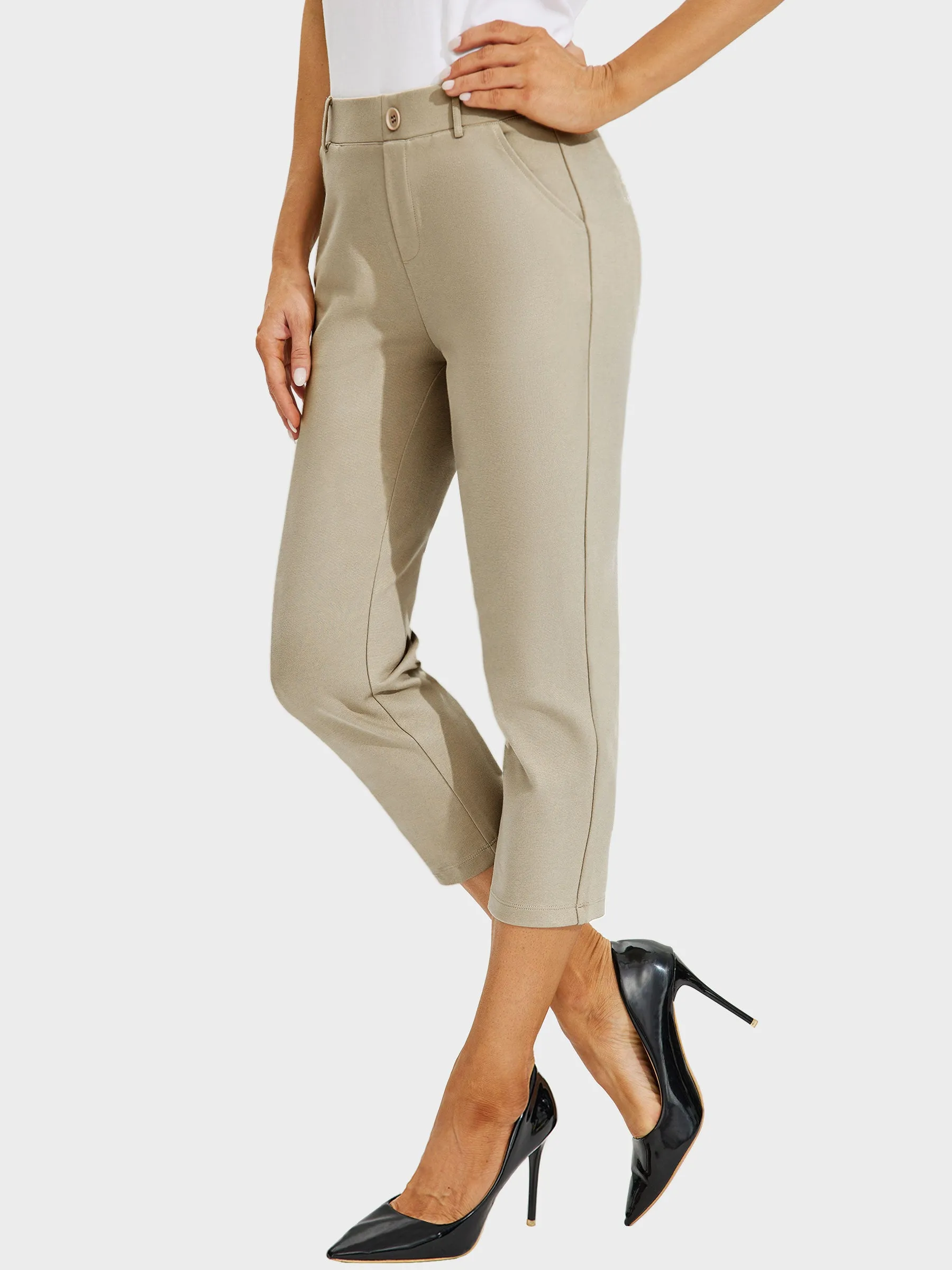 Women's Stretch Capri Pants