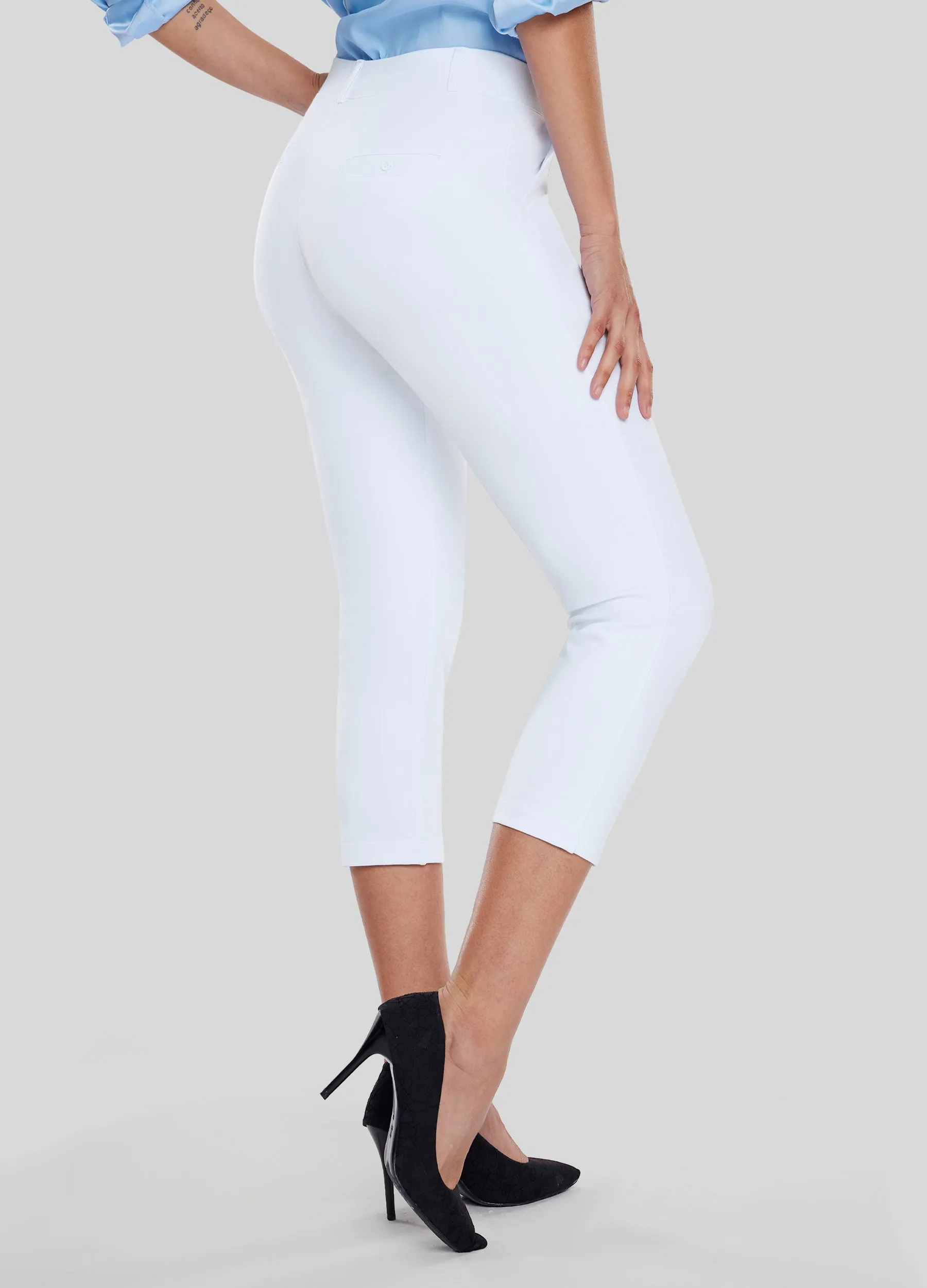 Women's Stretch Capri Pants