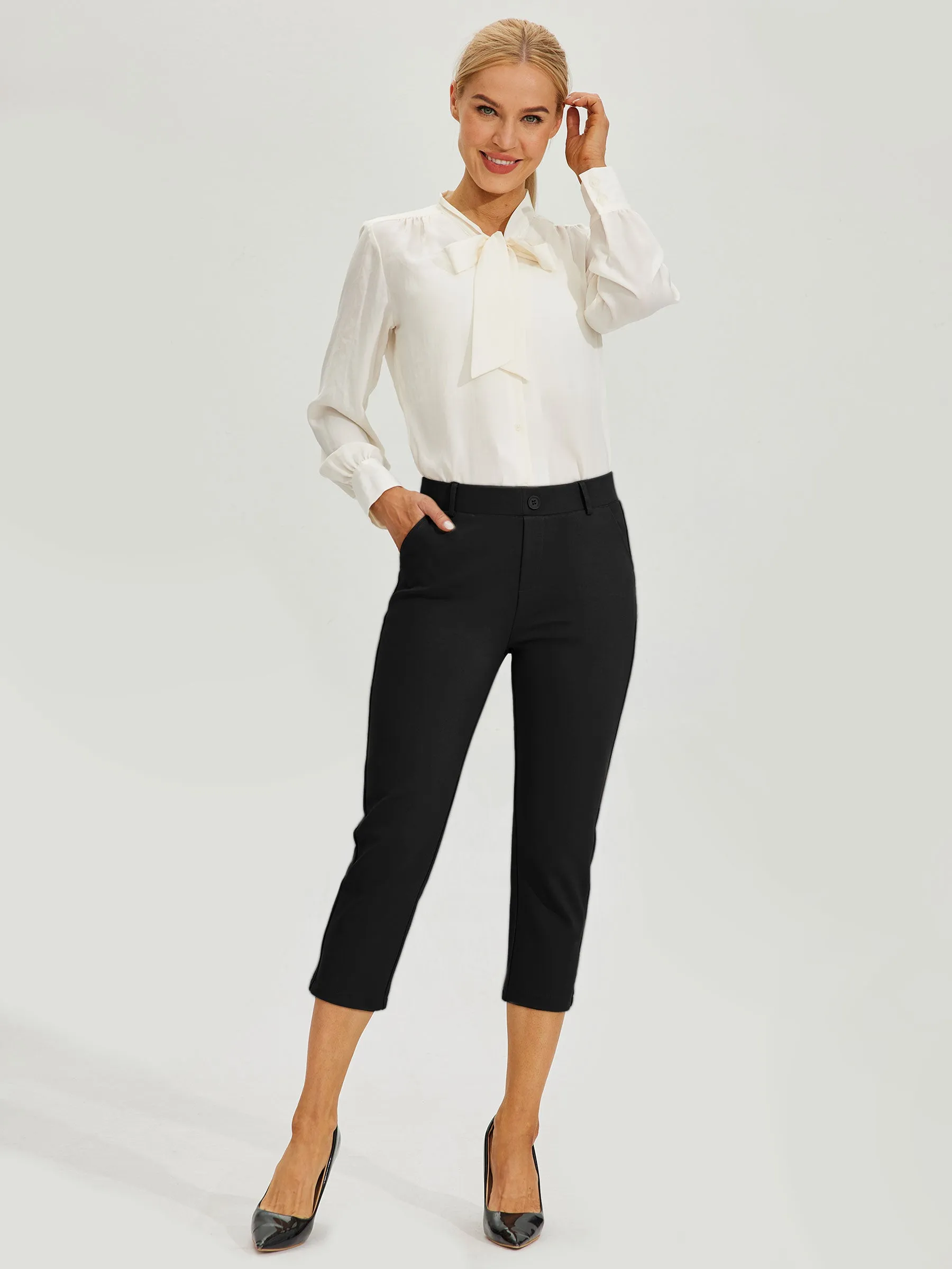 Women's Stretch Capri Pants