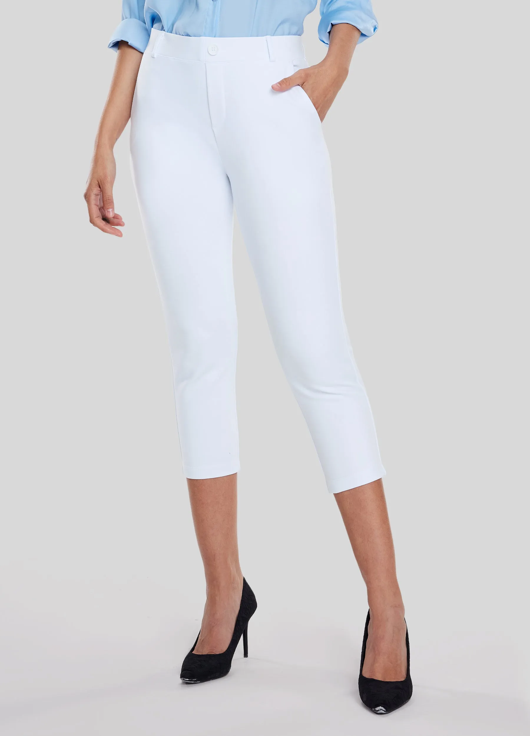 Women's Stretch Capri Pants