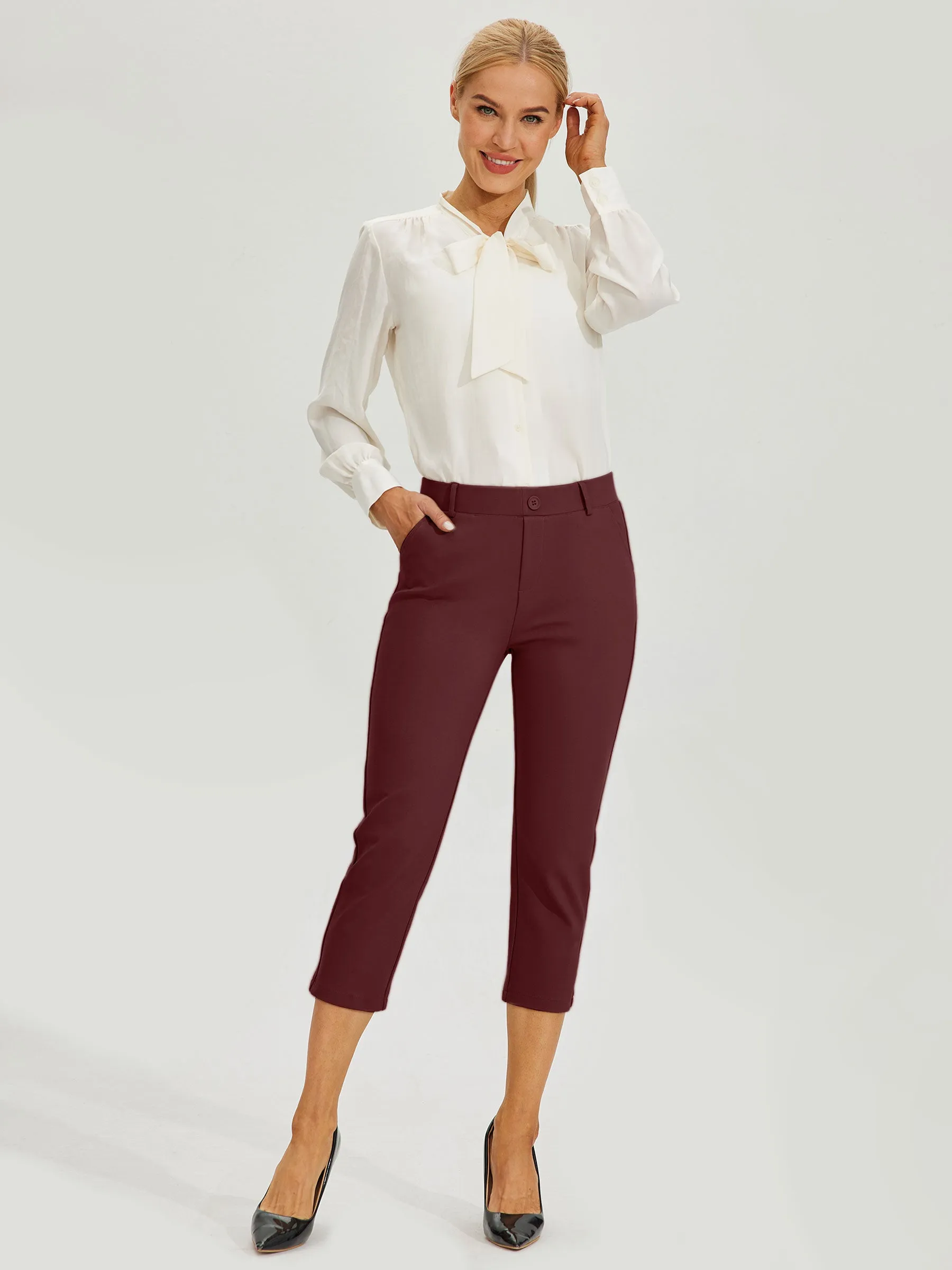 Women's Stretch Capri Pants